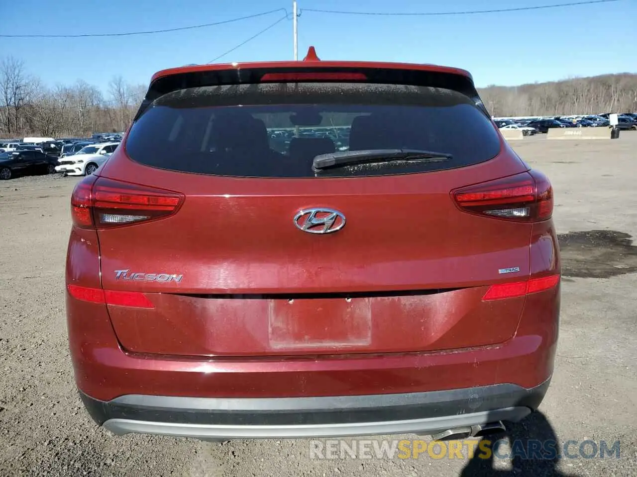 6 fotografías del automóvil dañado KM8J3CAL3LU268622 HYUNDAI TUCSON 2020