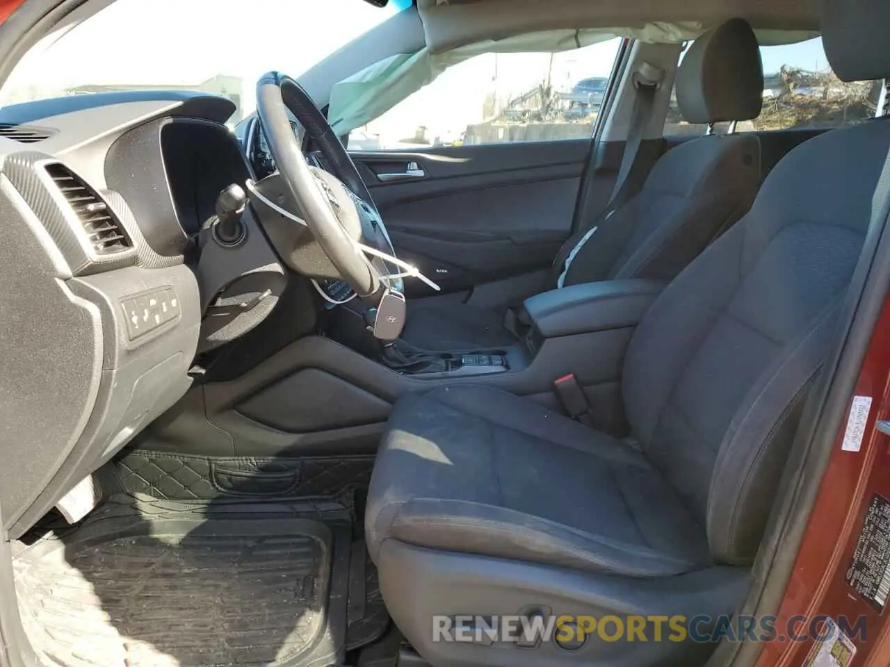 7 fotografías del automóvil dañado KM8J3CAL3LU268622 HYUNDAI TUCSON 2020