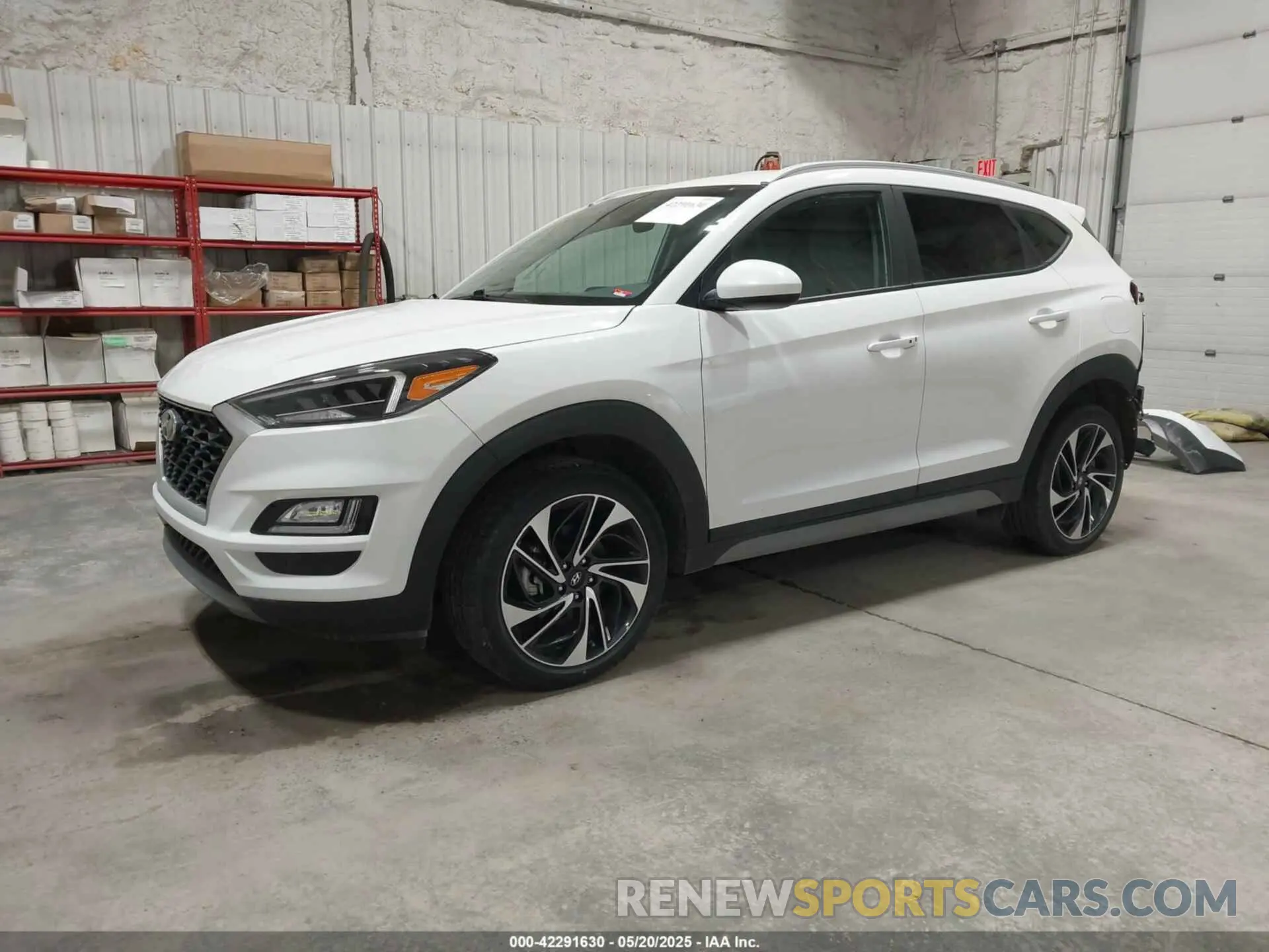 2 fotografías del automóvil dañado KM8J3CAL4LU161272 HYUNDAI TUCSON 2020