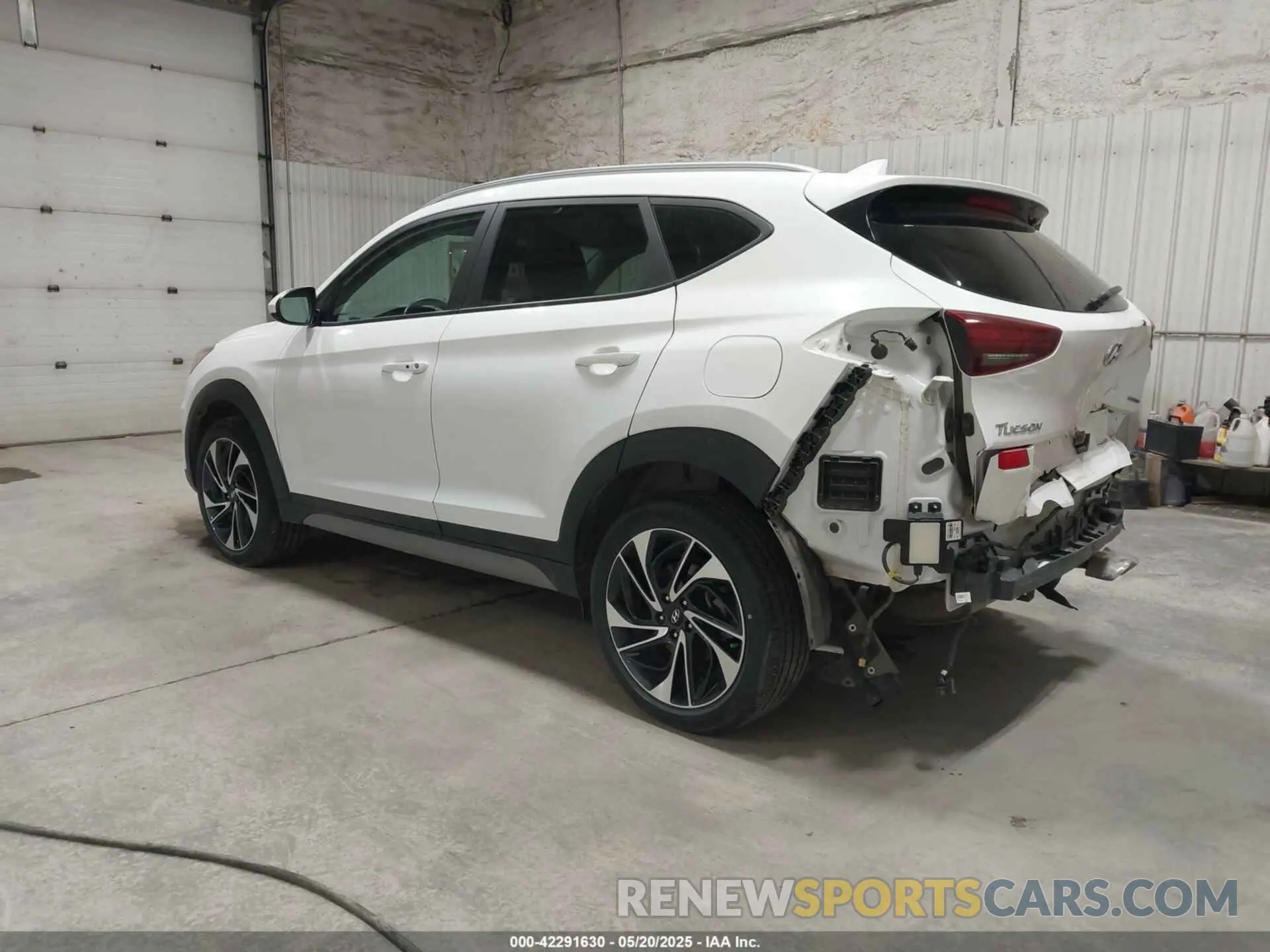 3 fotografías del automóvil dañado KM8J3CAL4LU161272 HYUNDAI TUCSON 2020