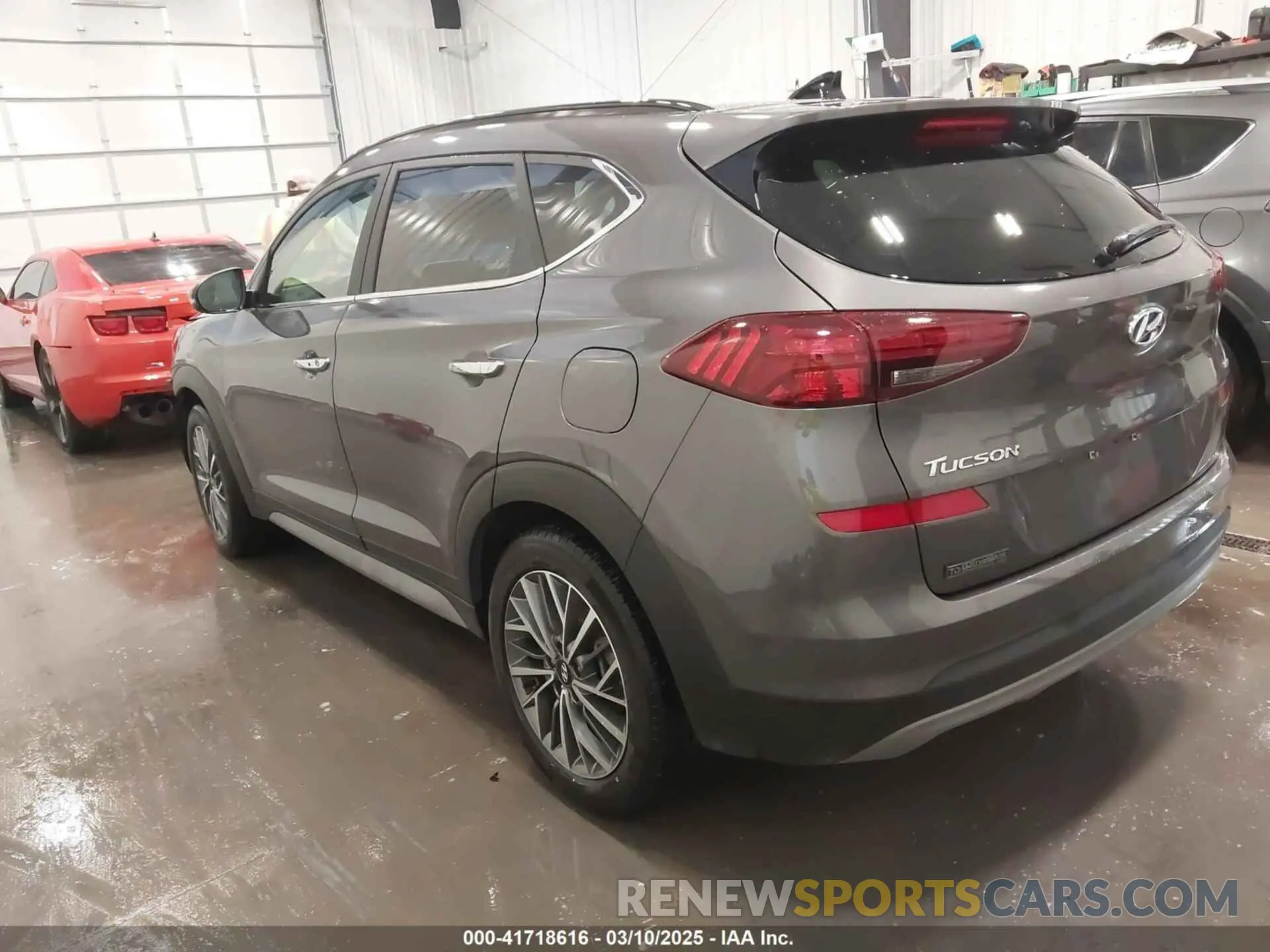 3 fotografías del automóvil dañado KM8J3CAL4LU186432 HYUNDAI TUCSON 2020