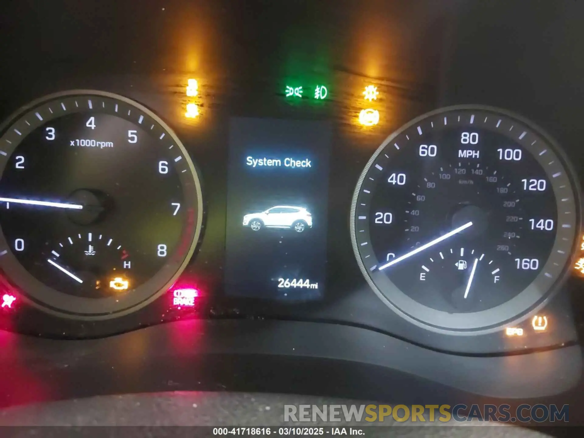 7 fotografías del automóvil dañado KM8J3CAL4LU186432 HYUNDAI TUCSON 2020