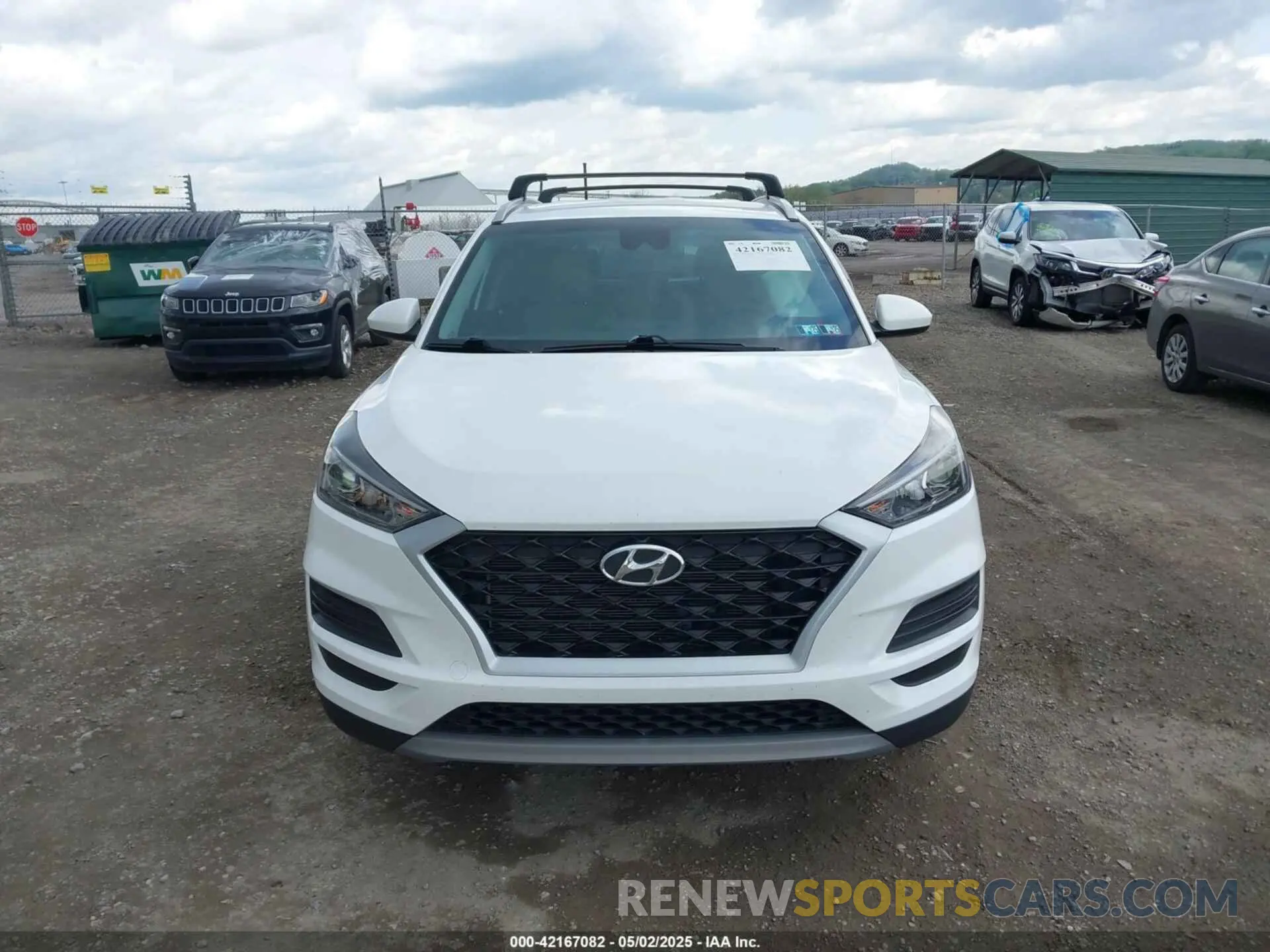 12 fotografías del automóvil dañado KM8J3CAL4LU203021 HYUNDAI TUCSON 2020