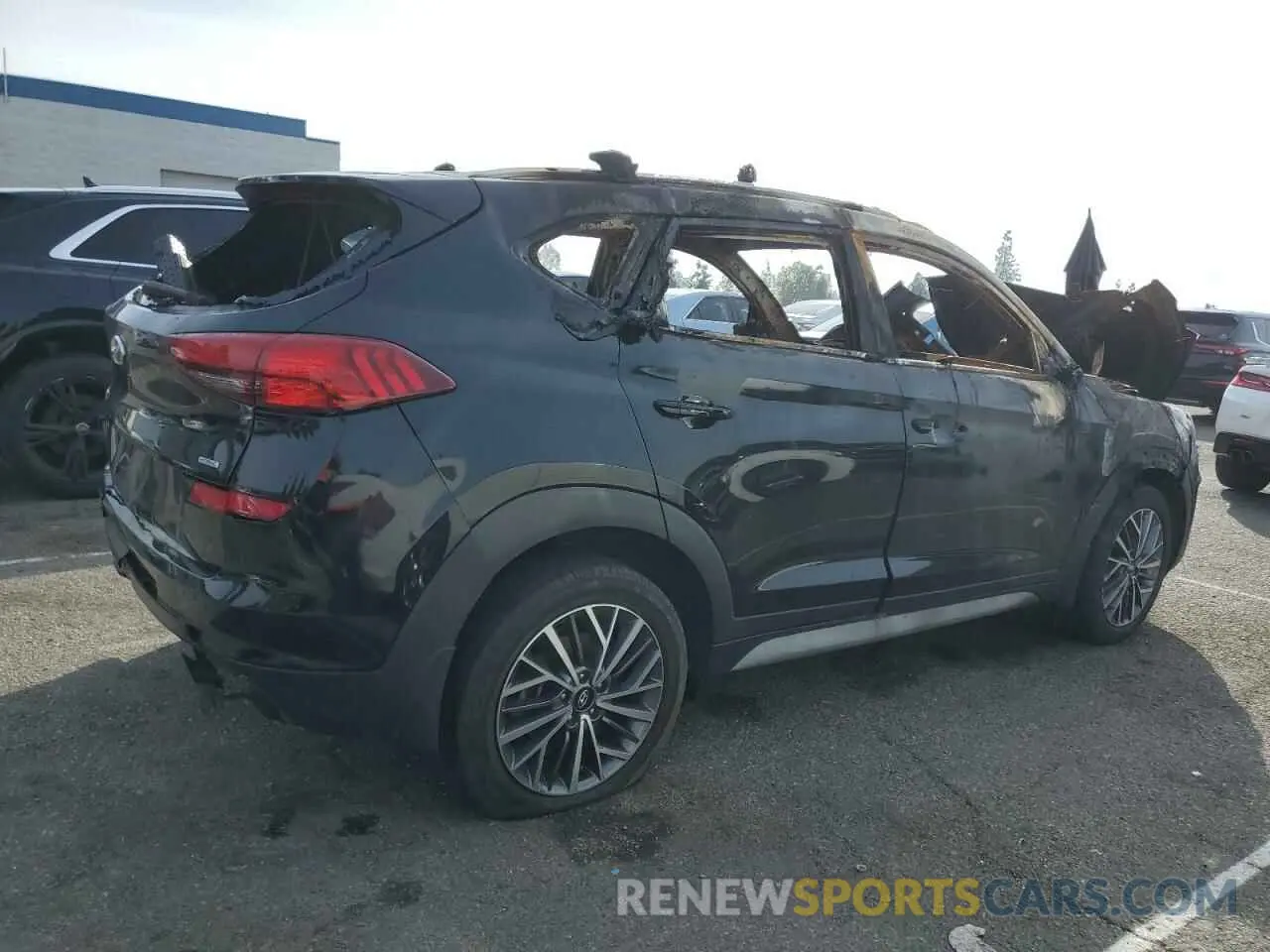 3 fotografías del automóvil dañado KM8J3CAL4LU214553 HYUNDAI TUCSON 2020