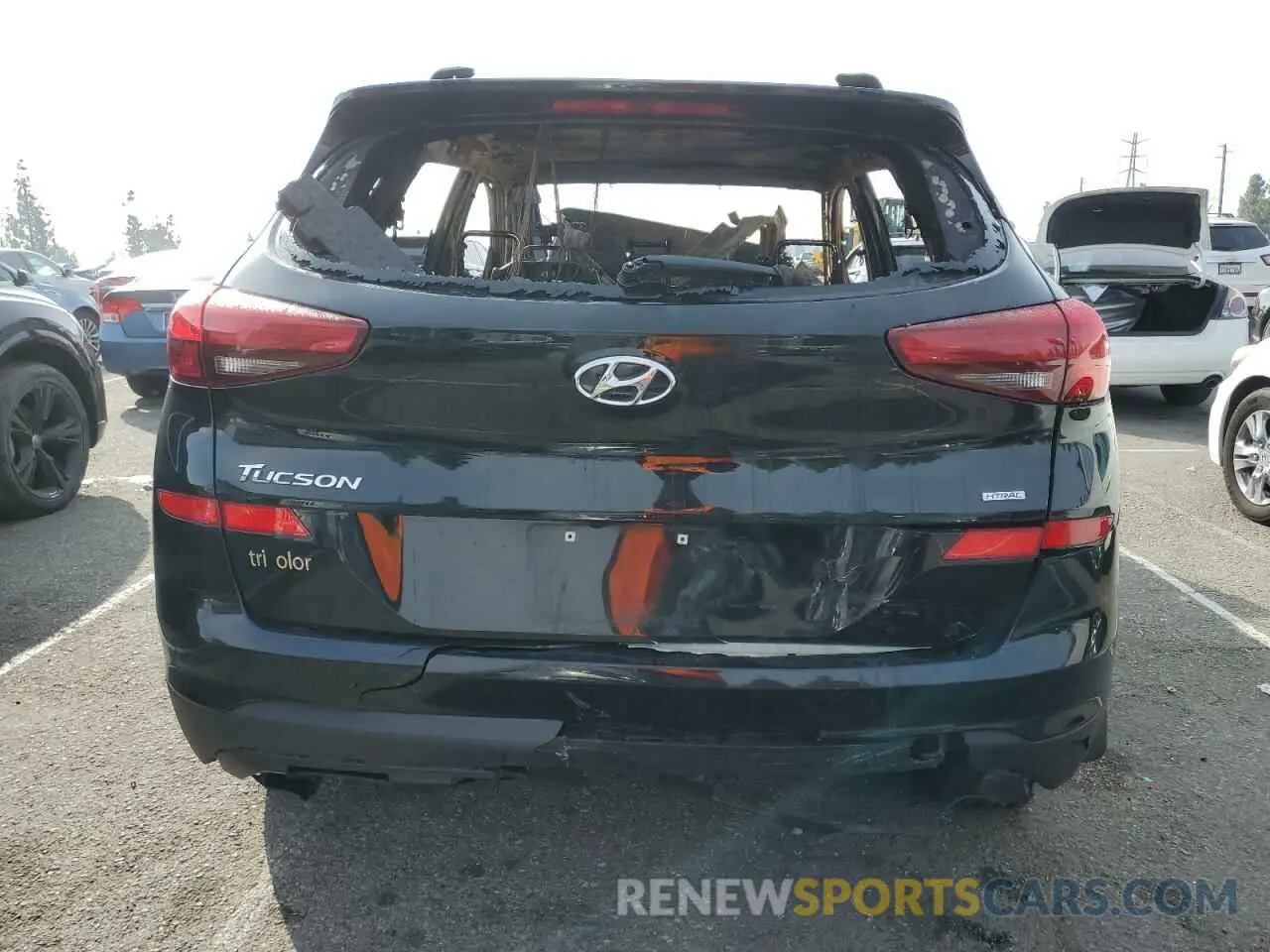 6 fotografías del automóvil dañado KM8J3CAL4LU214553 HYUNDAI TUCSON 2020