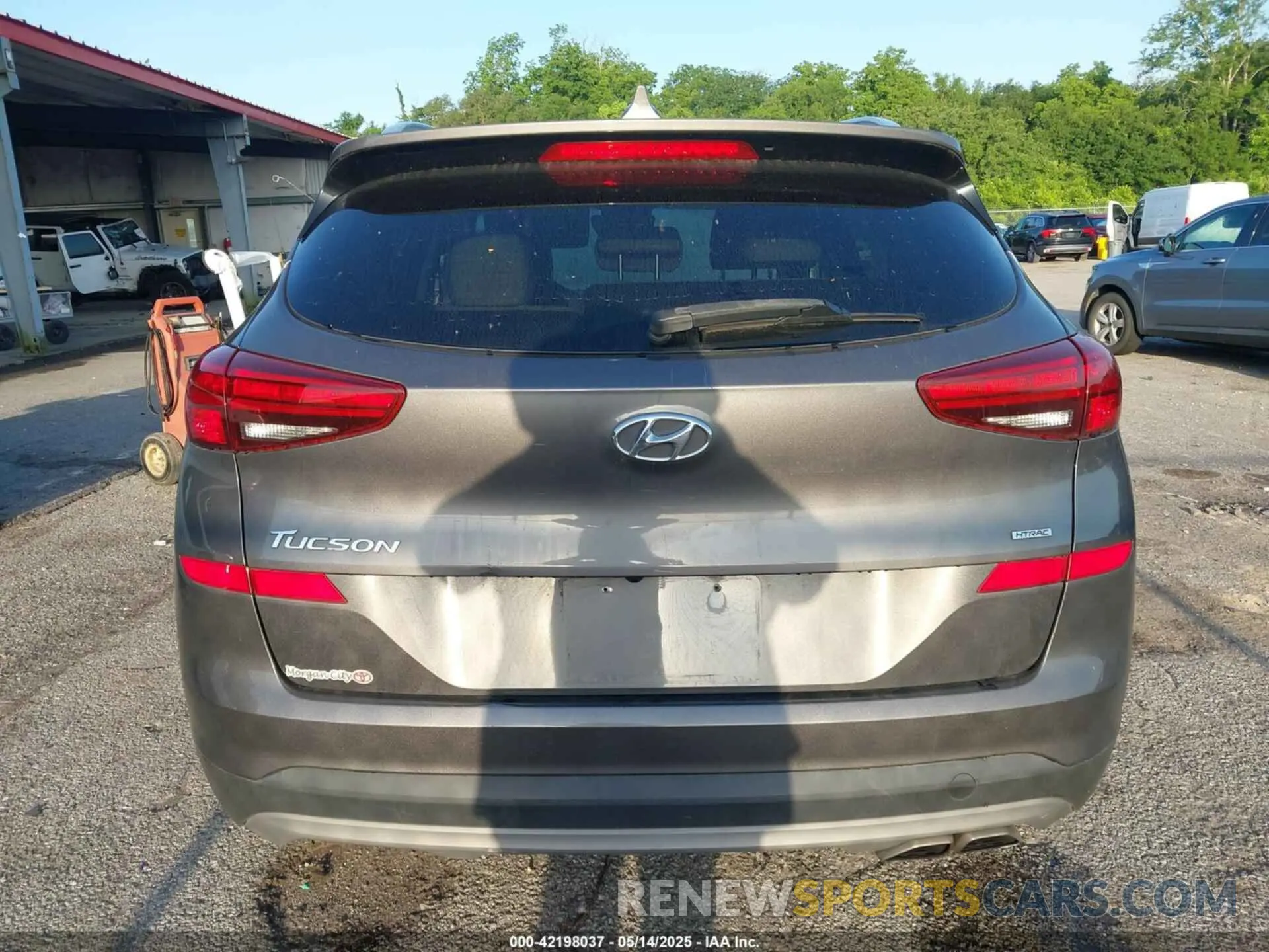 16 fotografías del automóvil dañado KM8J3CAL6LU197657 HYUNDAI TUCSON 2020