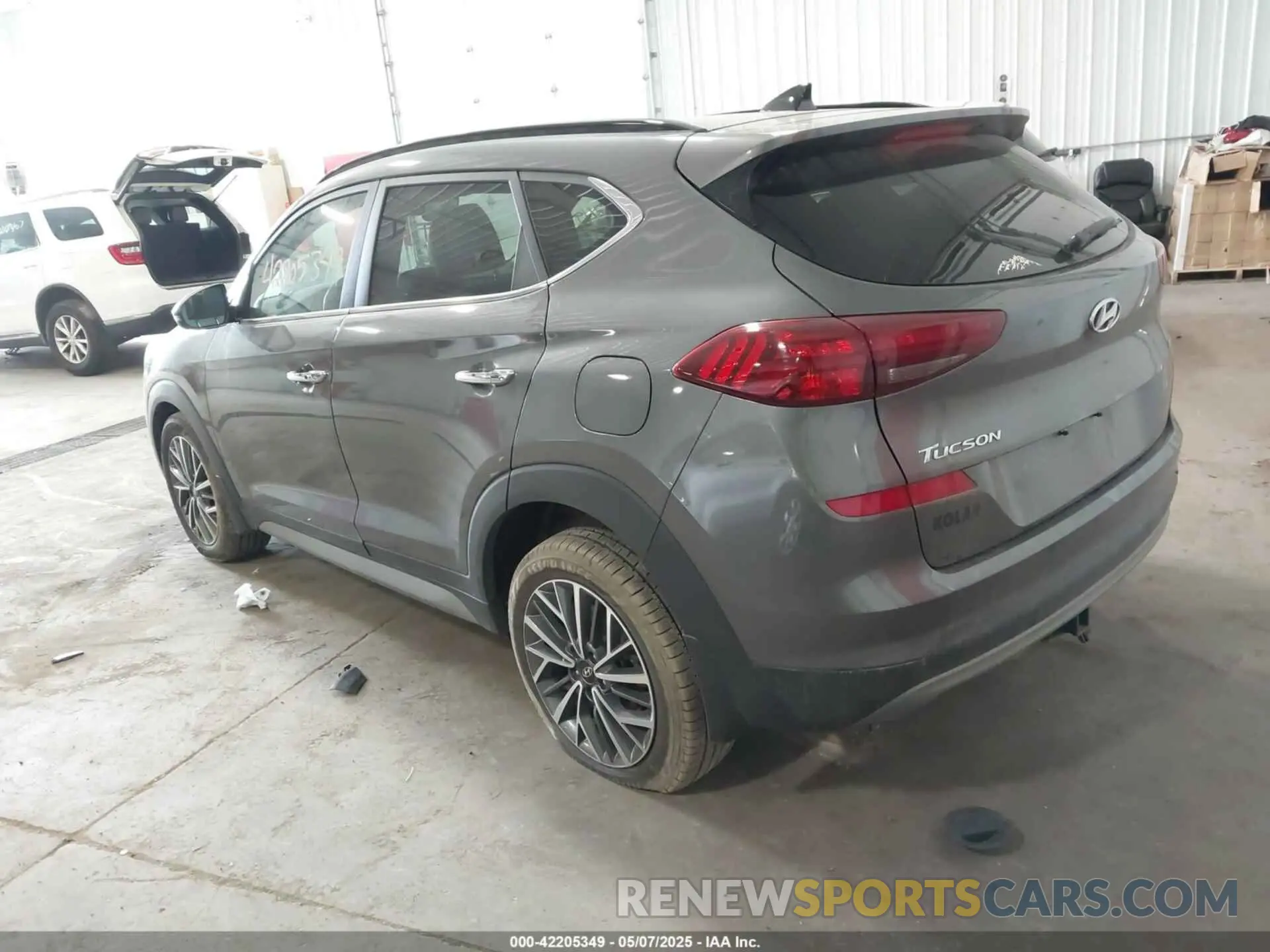 3 fotografías del automóvil dañado KM8J3CAL6LU242502 HYUNDAI TUCSON 2020