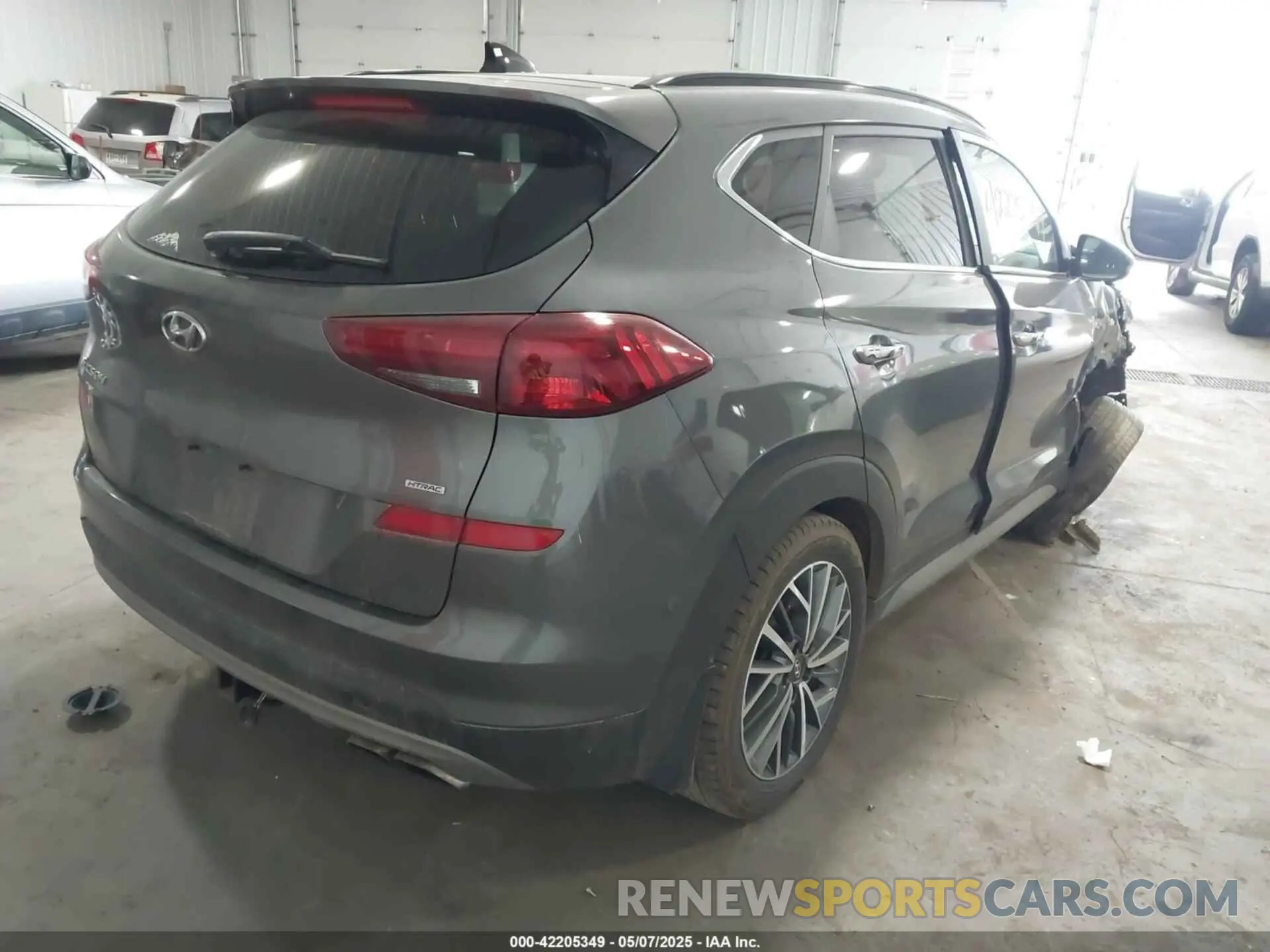 4 fotografías del automóvil dañado KM8J3CAL6LU242502 HYUNDAI TUCSON 2020