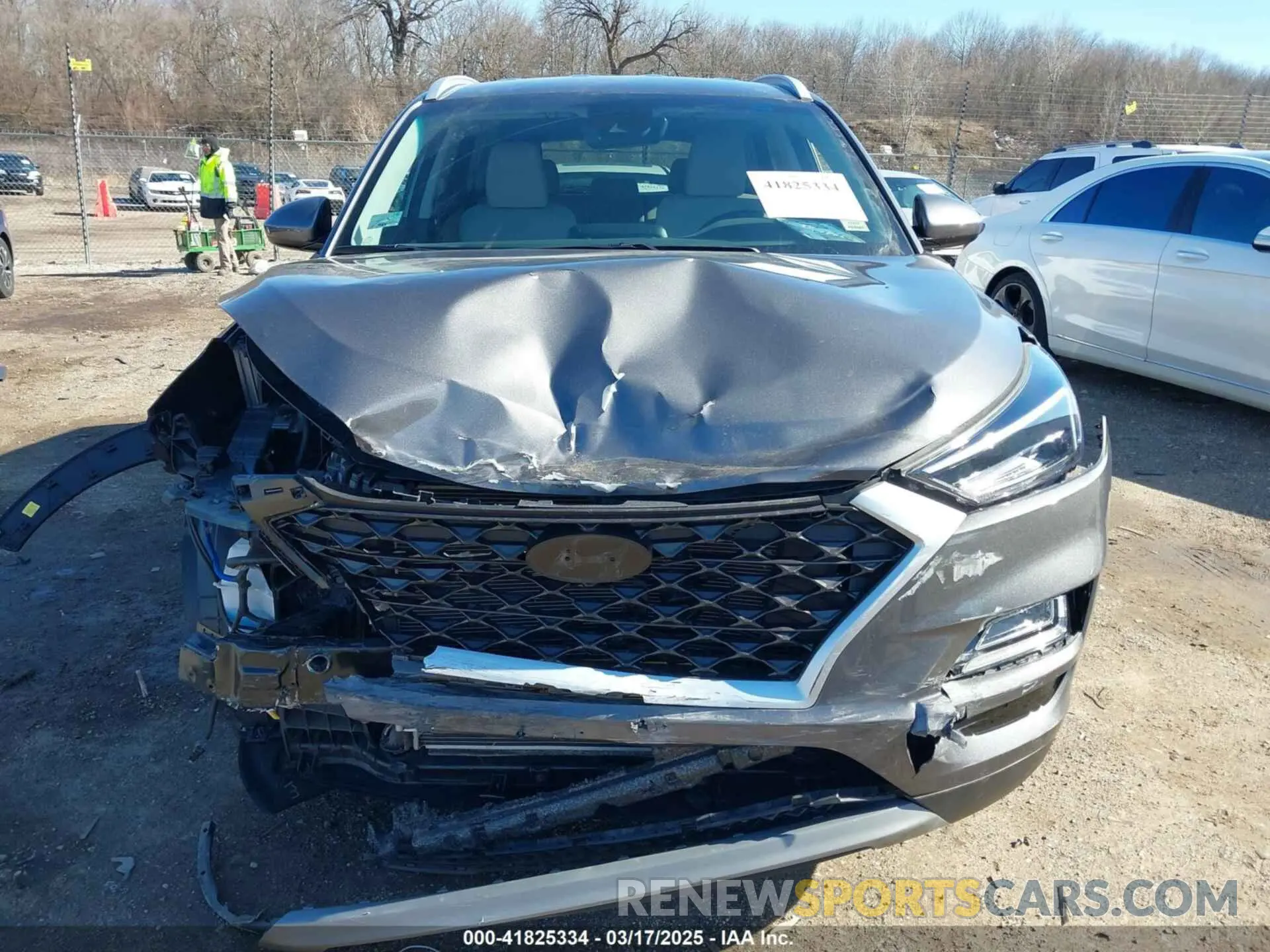 12 fotografías del automóvil dañado KM8J3CAL6LU278948 HYUNDAI TUCSON 2020