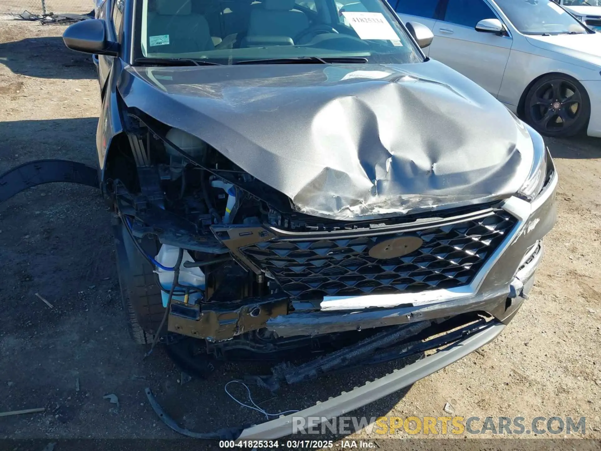 6 fotografías del automóvil dañado KM8J3CAL6LU278948 HYUNDAI TUCSON 2020