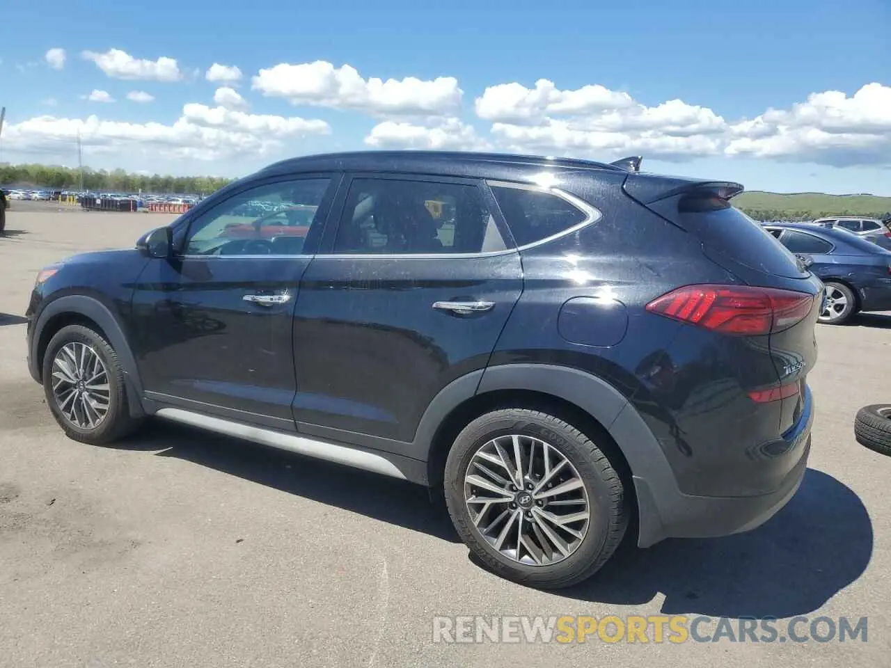 2 fotografías del automóvil dañado KM8J3CAL7LU157670 HYUNDAI TUCSON 2020