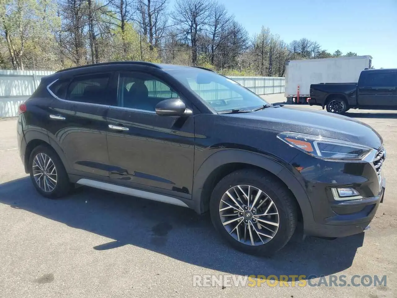 4 fotografías del automóvil dañado KM8J3CAL7LU157670 HYUNDAI TUCSON 2020
