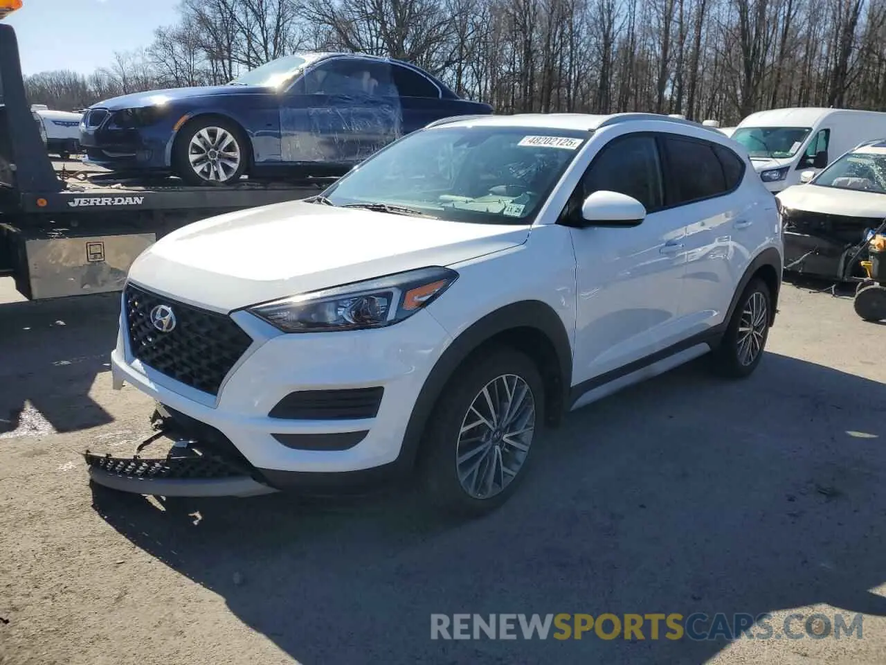 1 fotografías del automóvil dañado KM8J3CAL7LU214868 HYUNDAI TUCSON 2020
