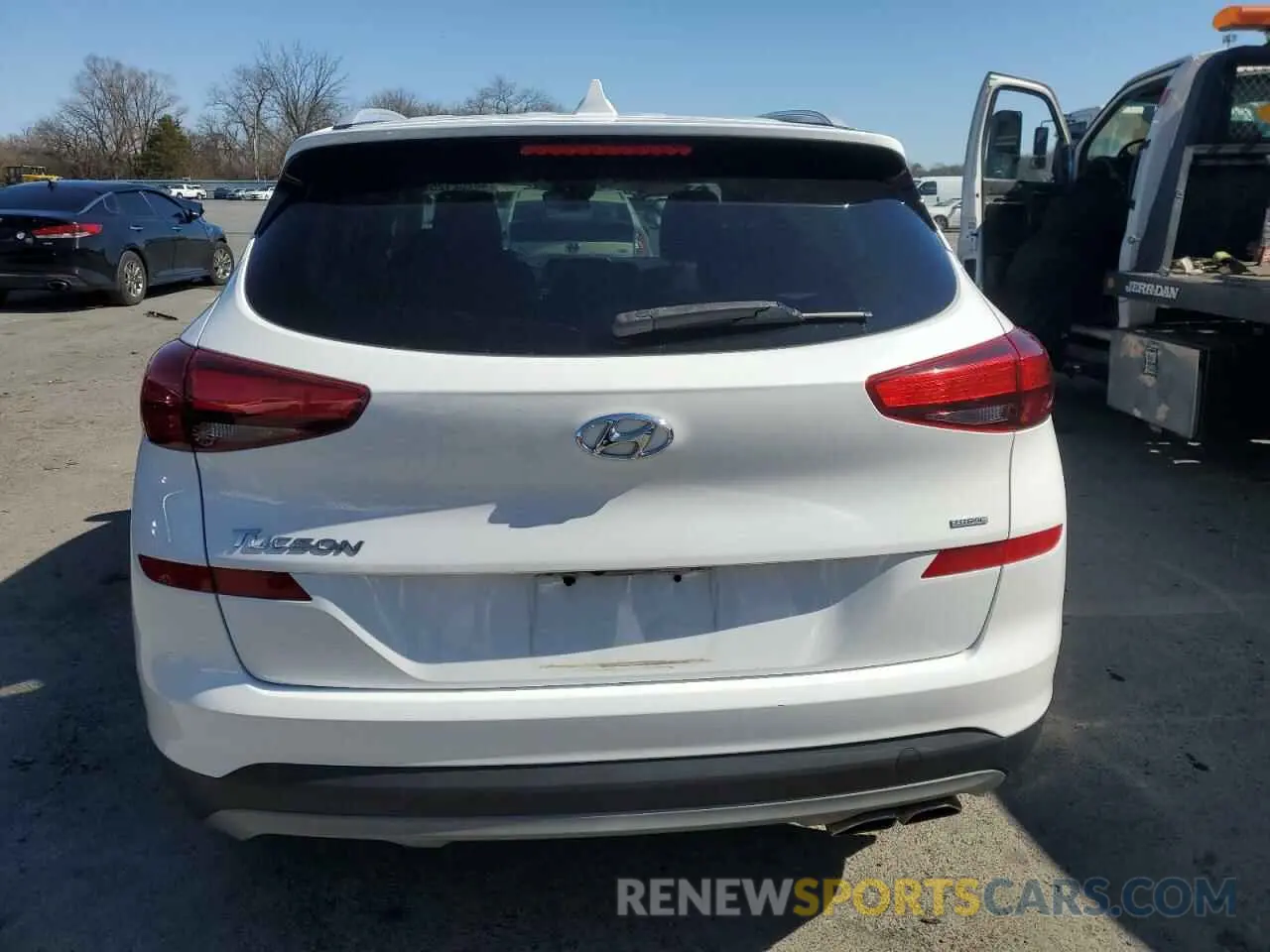 6 fotografías del automóvil dañado KM8J3CAL7LU214868 HYUNDAI TUCSON 2020