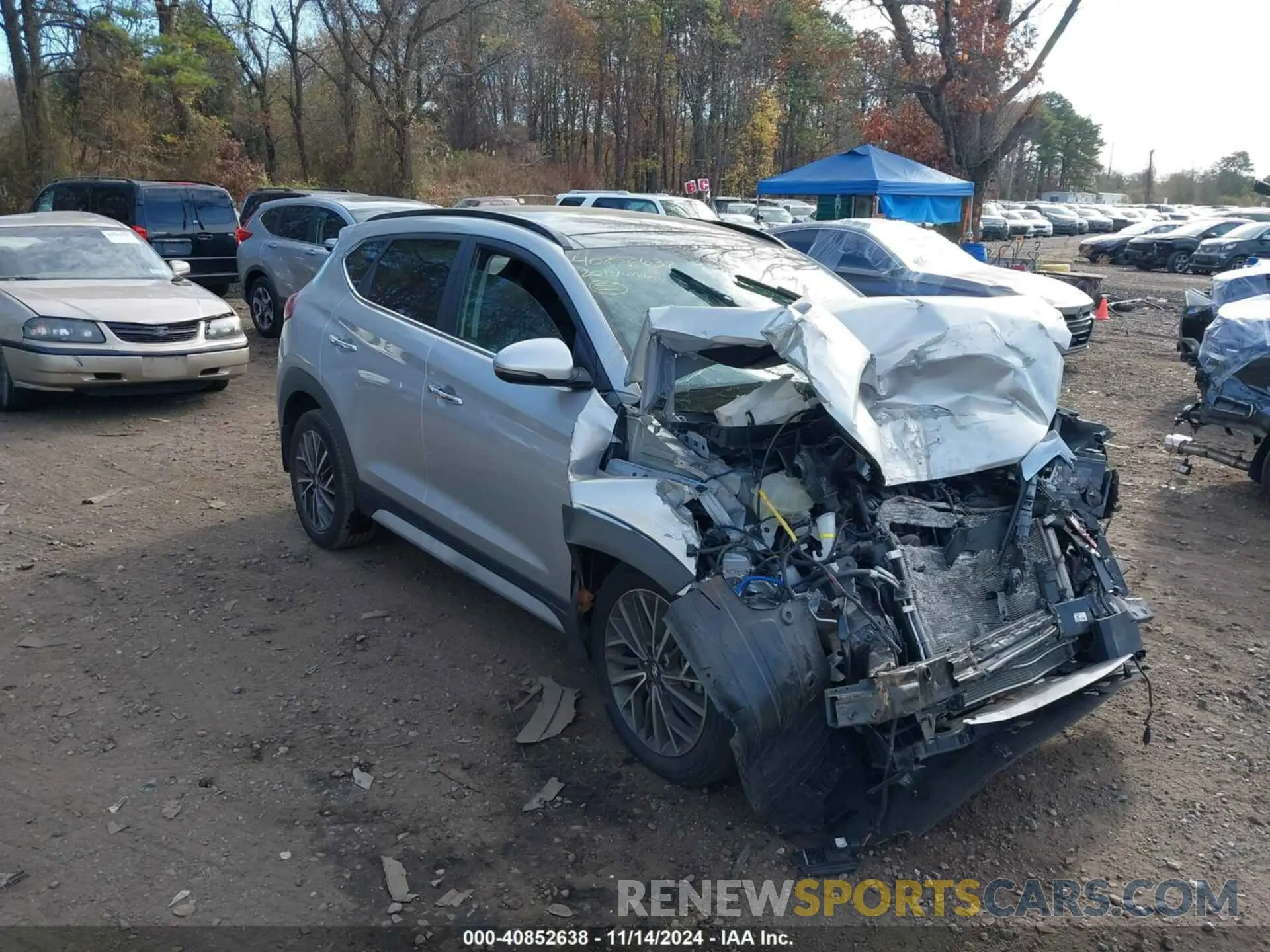 1 fotografías del automóvil dañado KM8J3CAL8LU201319 HYUNDAI TUCSON 2020