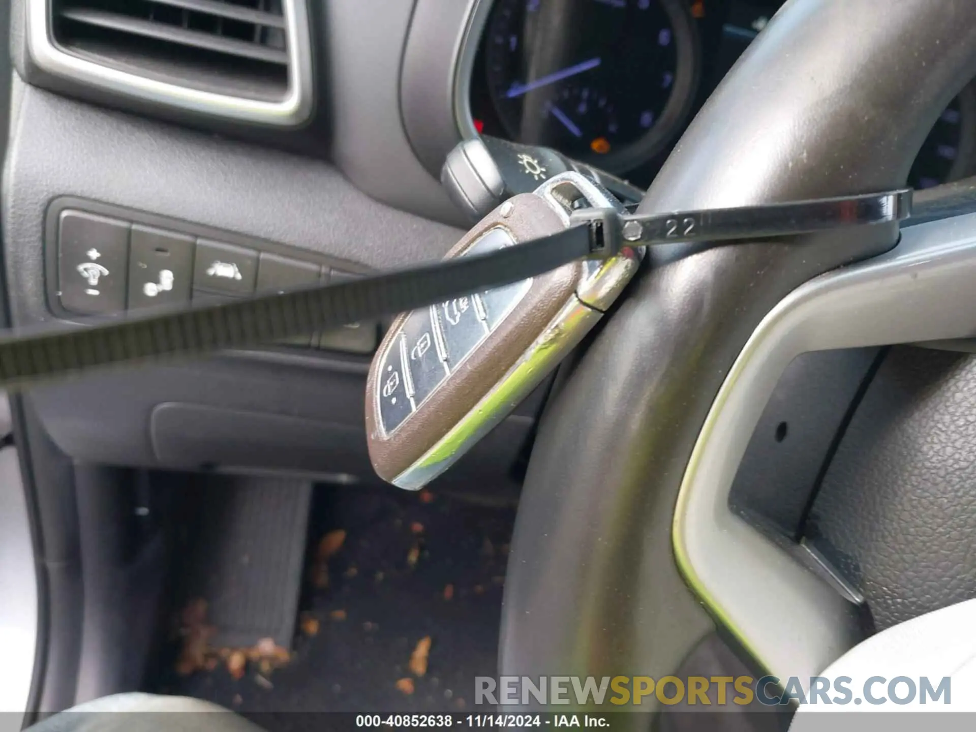11 fotografías del automóvil dañado KM8J3CAL8LU201319 HYUNDAI TUCSON 2020
