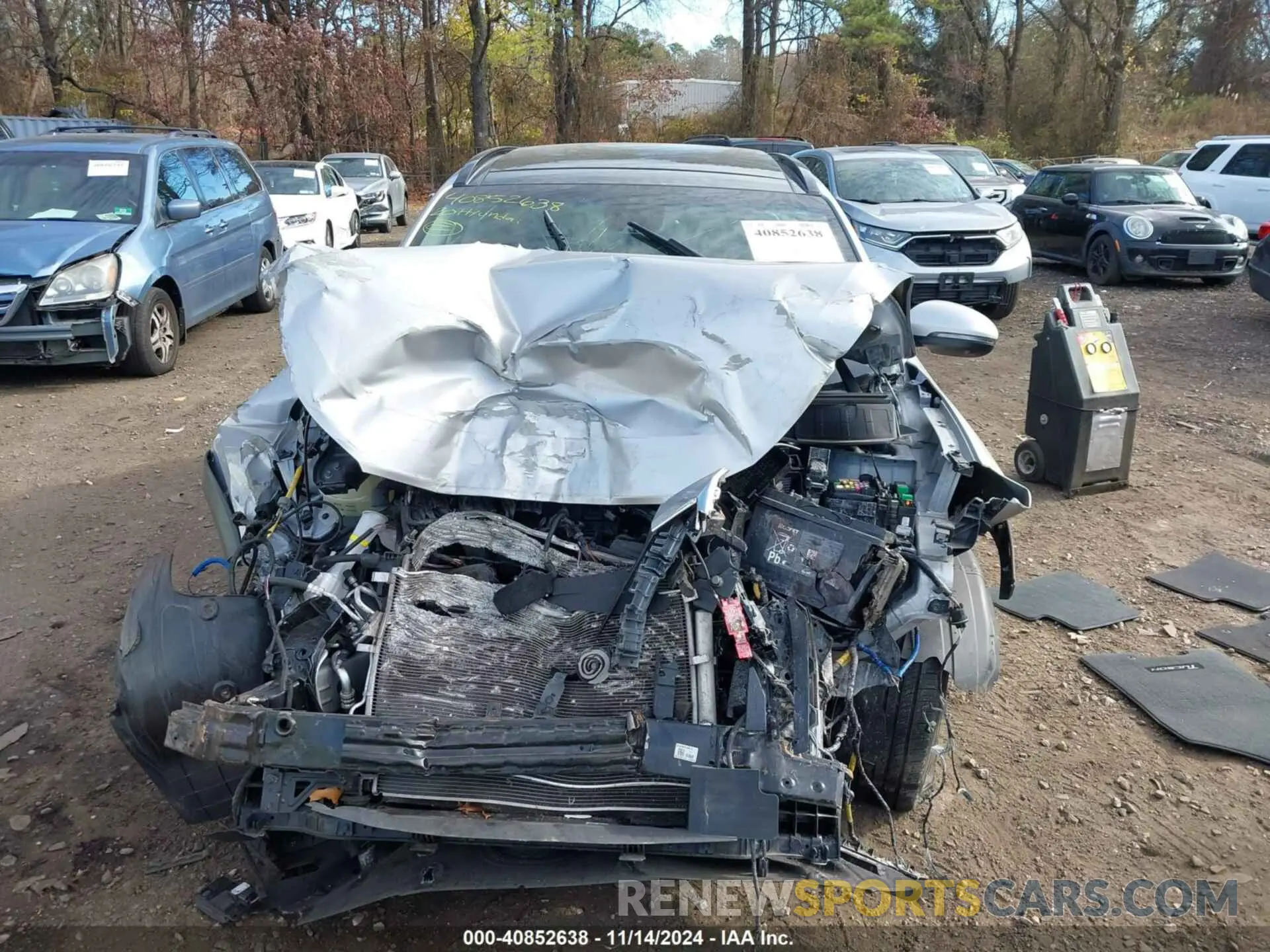 12 fotografías del automóvil dañado KM8J3CAL8LU201319 HYUNDAI TUCSON 2020