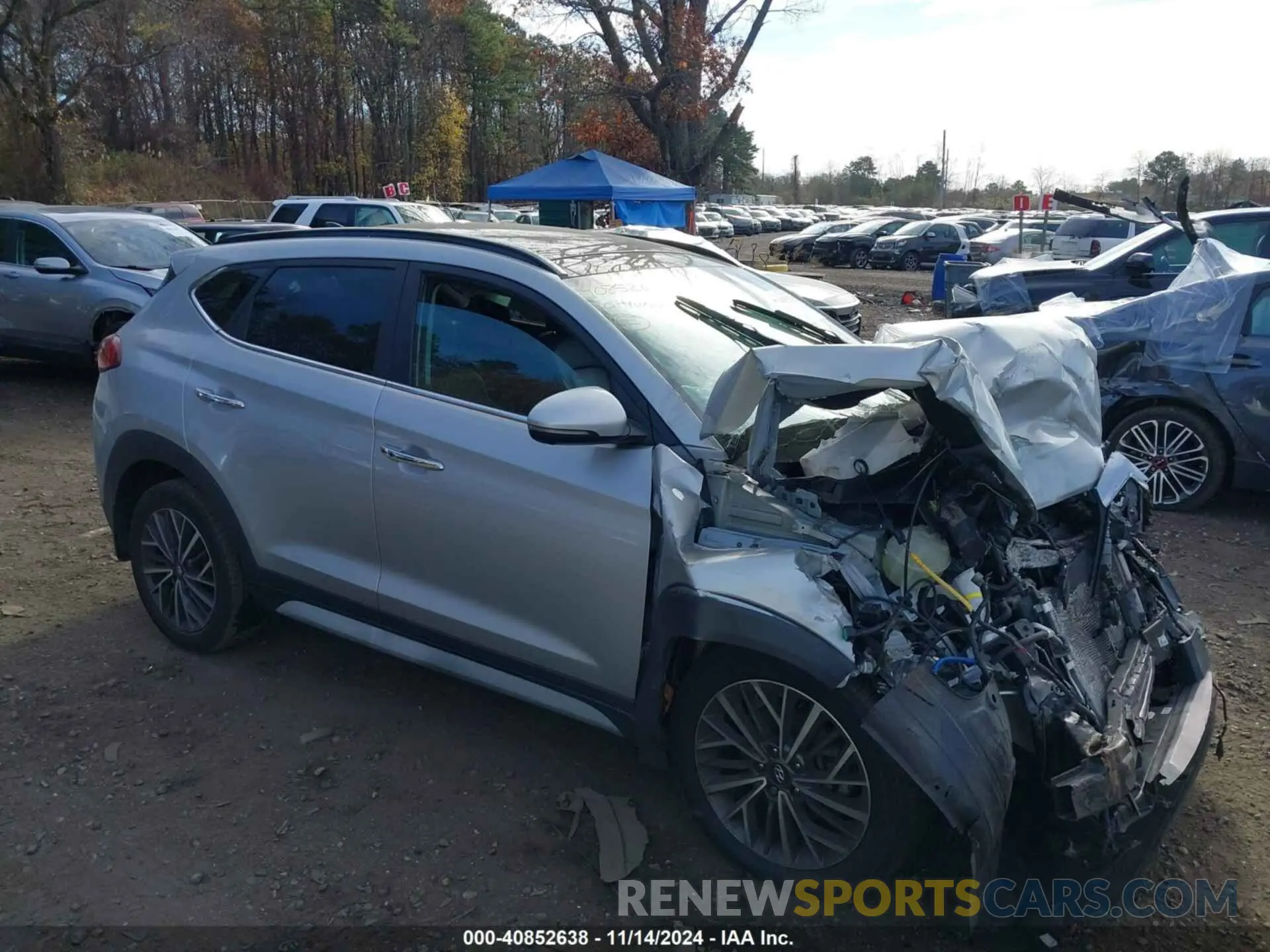 13 fotografías del automóvil dañado KM8J3CAL8LU201319 HYUNDAI TUCSON 2020