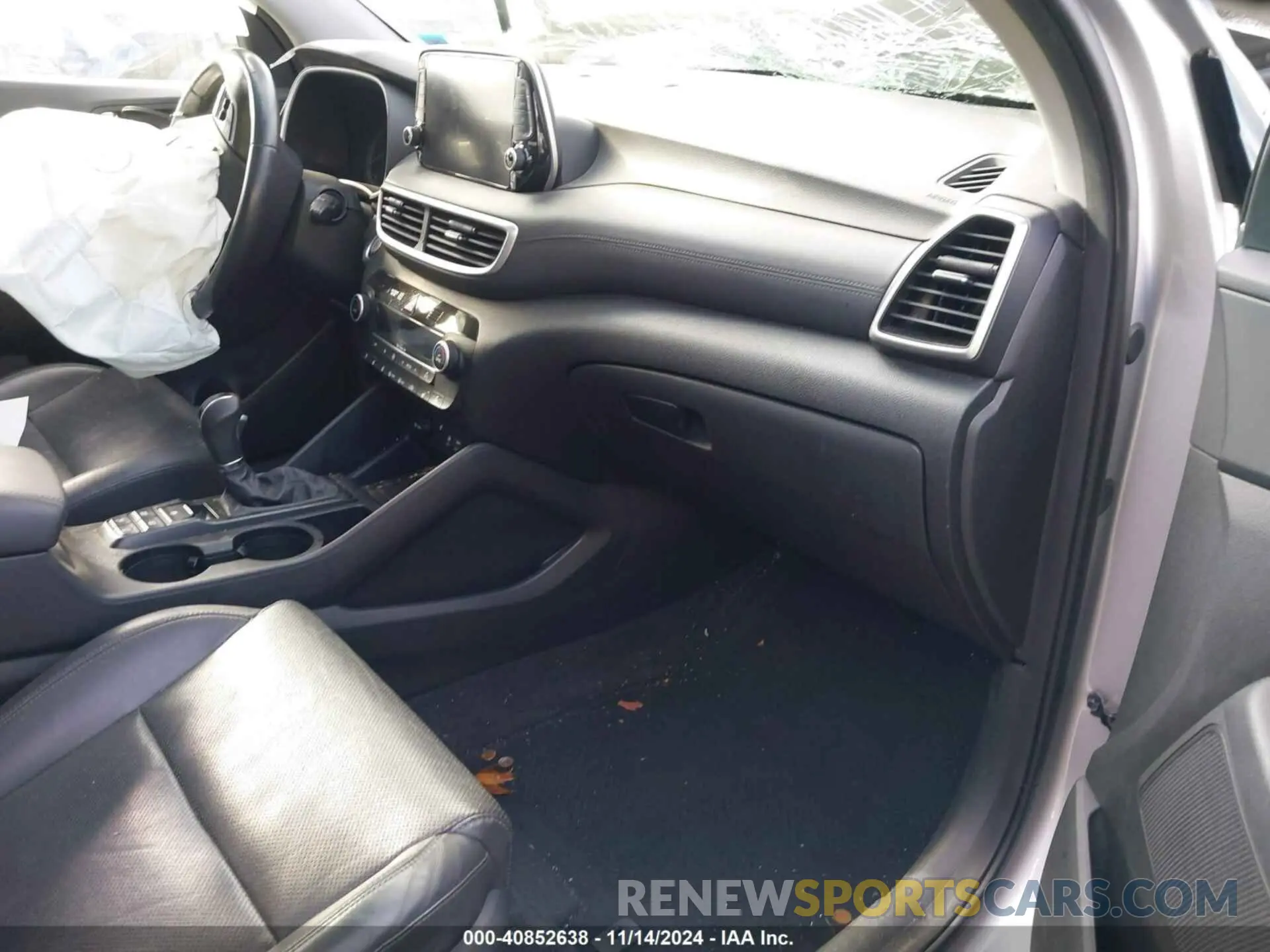 5 fotografías del automóvil dañado KM8J3CAL8LU201319 HYUNDAI TUCSON 2020