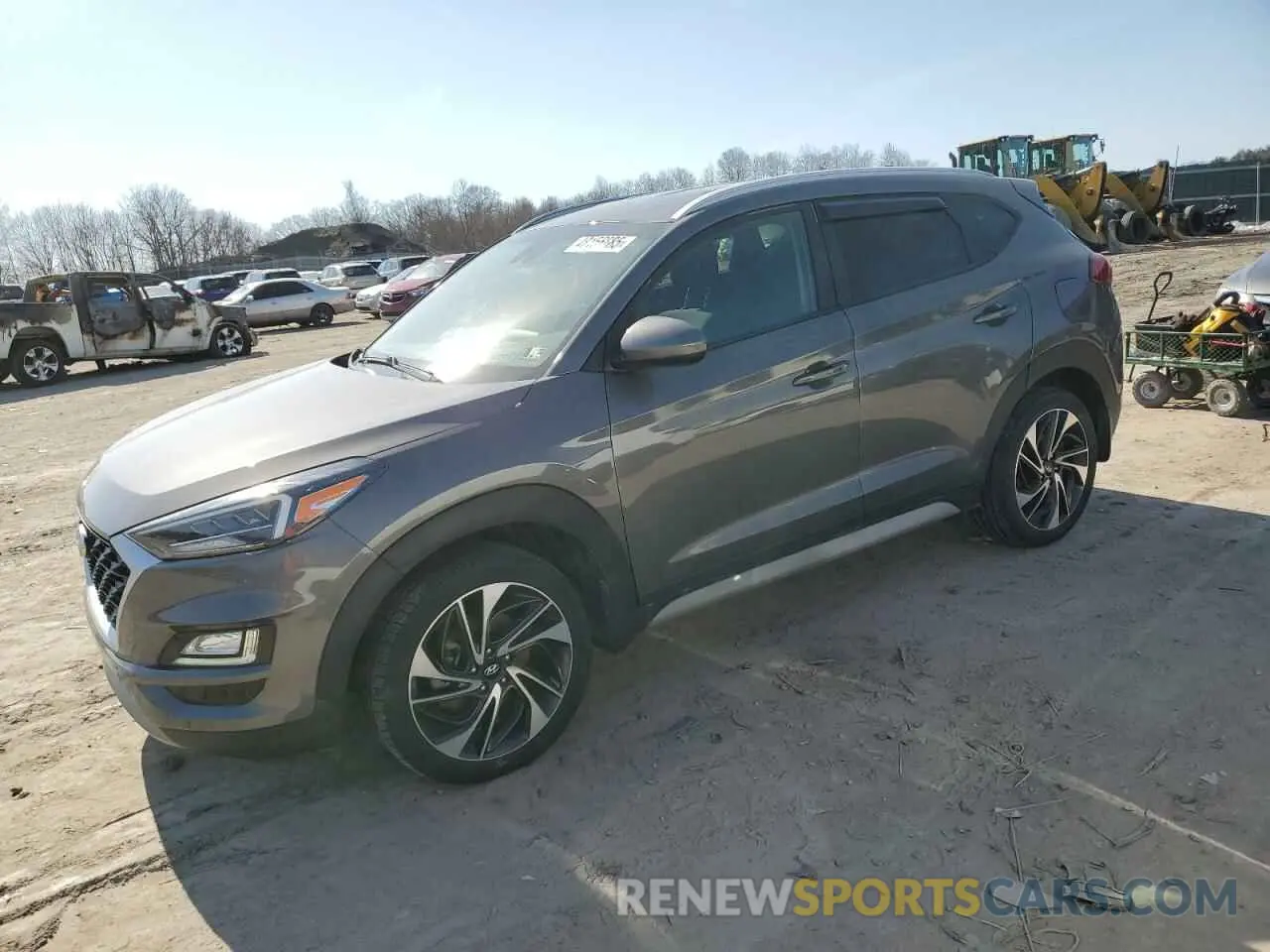 1 fotografías del automóvil dañado KM8J3CAL8LU240816 HYUNDAI TUCSON 2020