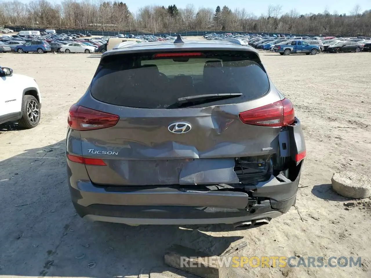 6 fotografías del automóvil dañado KM8J3CAL8LU240816 HYUNDAI TUCSON 2020
