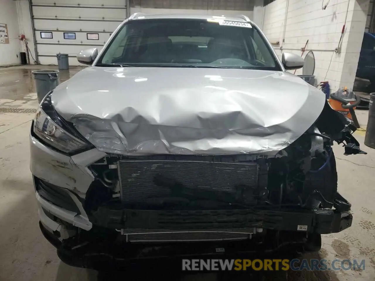 5 fotografías del automóvil dañado KM8J3CAL8LU275050 HYUNDAI TUCSON 2020