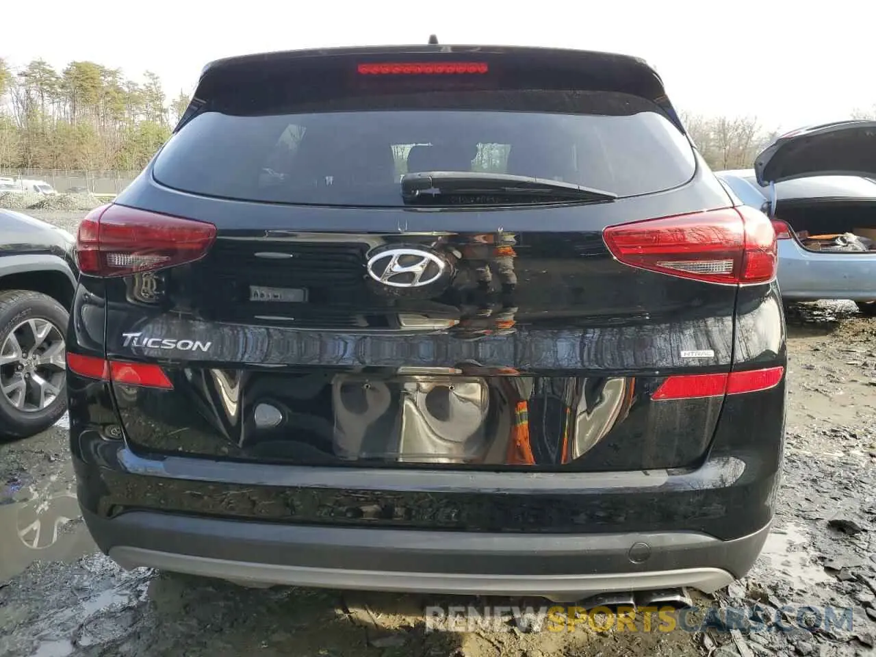 6 fotografías del automóvil dañado KM8J3CAL9LU280533 HYUNDAI TUCSON 2020