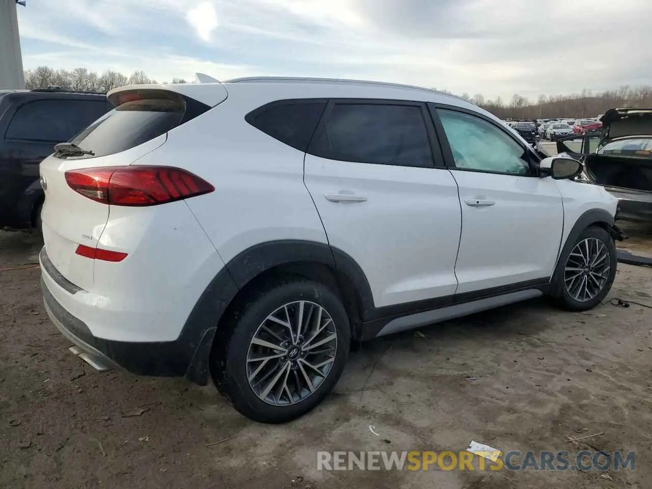 3 fotografías del automóvil dañado KM8J3CALXLU239313 HYUNDAI TUCSON 2020