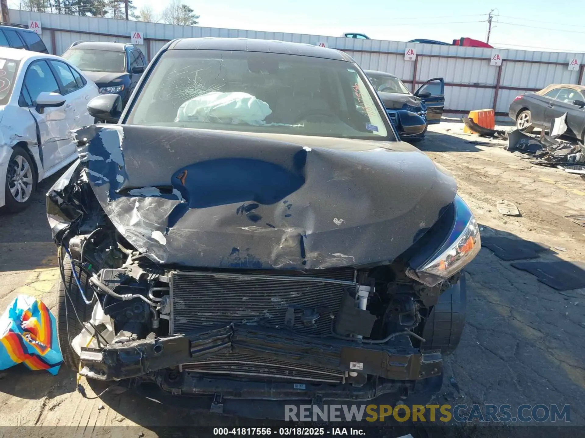 12 fotografías del automóvil dañado KM8J23A40MU334847 HYUNDAI TUCSON 2021