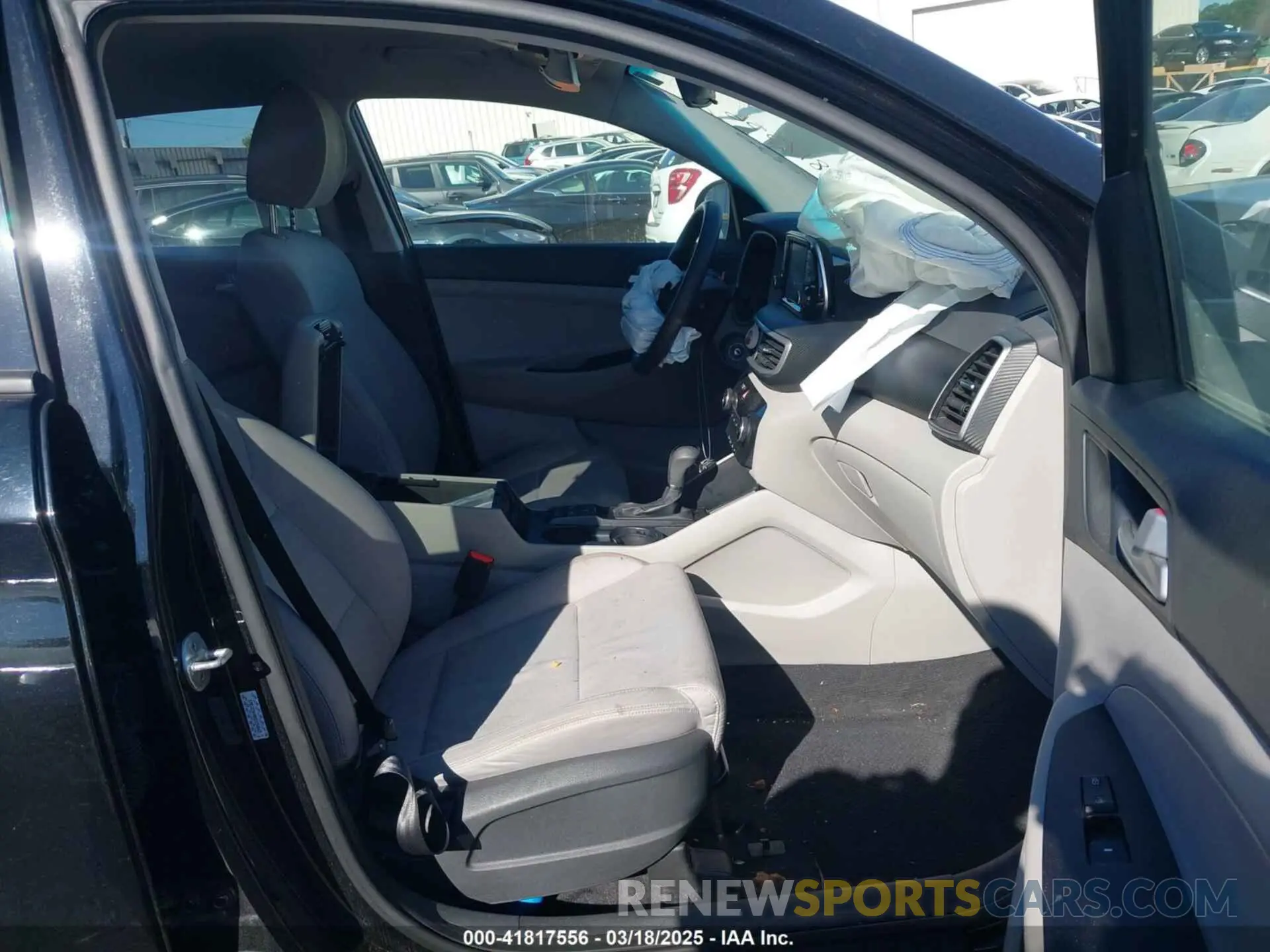5 fotografías del automóvil dañado KM8J23A40MU334847 HYUNDAI TUCSON 2021