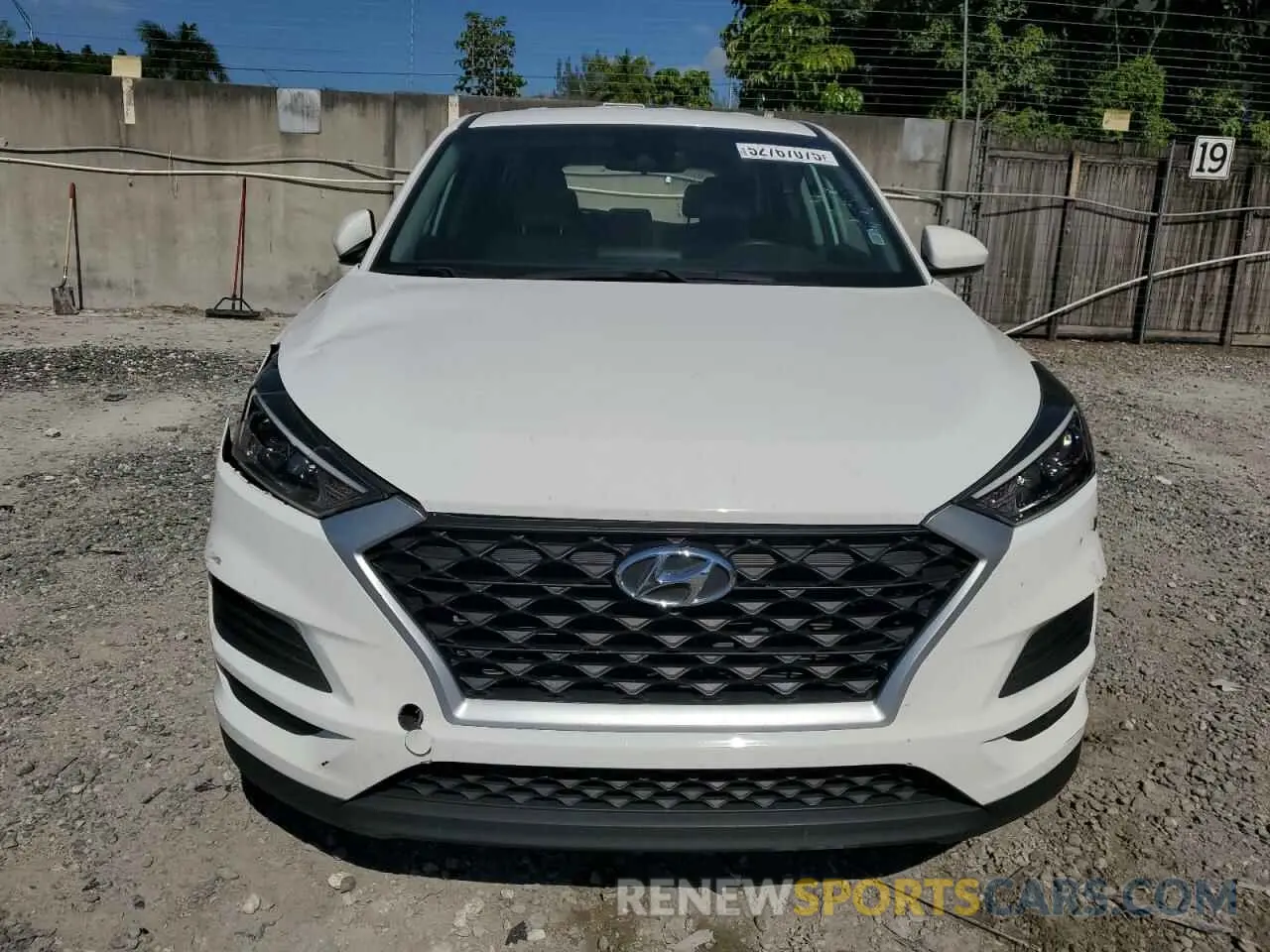 5 fotografías del automóvil dañado KM8J23A41MU286145 HYUNDAI TUCSON 2021