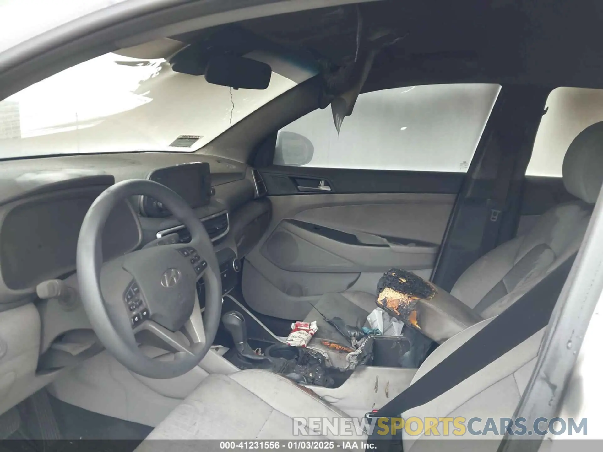 6 fotografías del automóvil dañado KM8J23A41MU327132 HYUNDAI TUCSON 2021