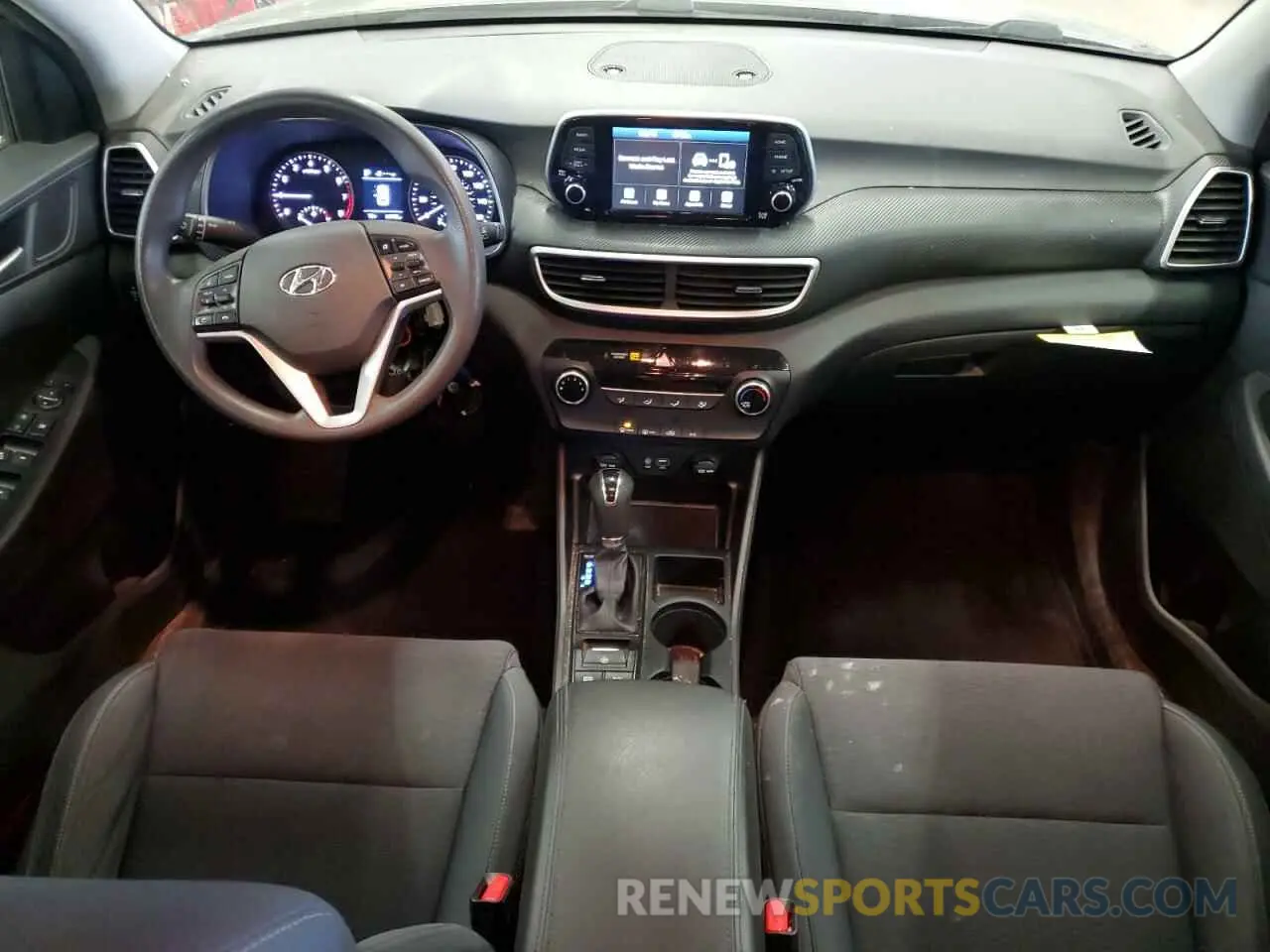 8 fotografías del automóvil dañado KM8J23A43MU311420 HYUNDAI TUCSON 2021