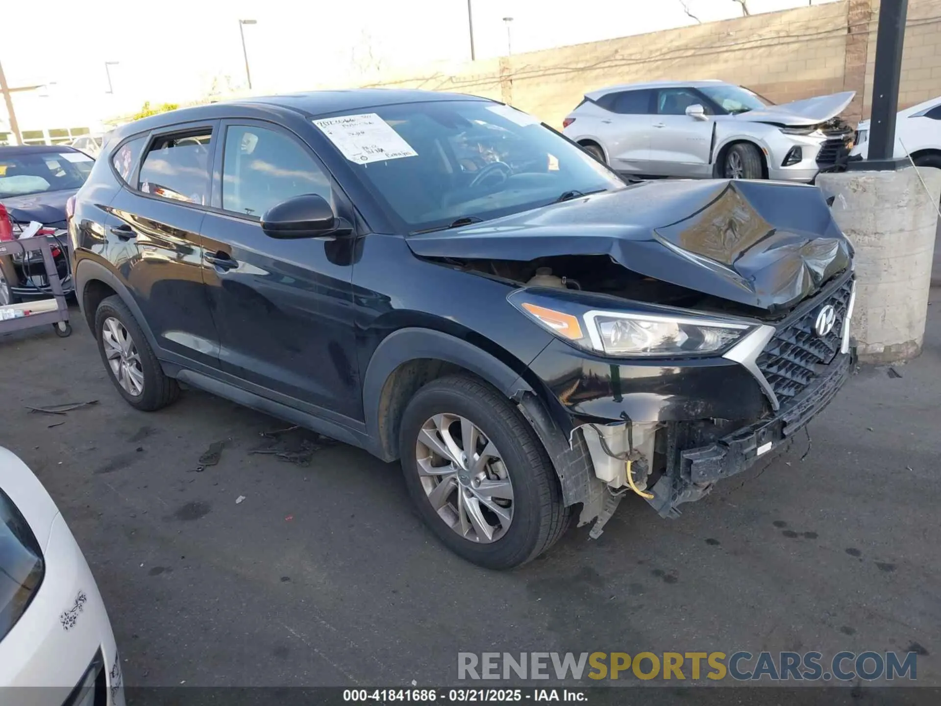 1 fotografías del automóvil dañado KM8J23A43MU384254 HYUNDAI TUCSON 2021