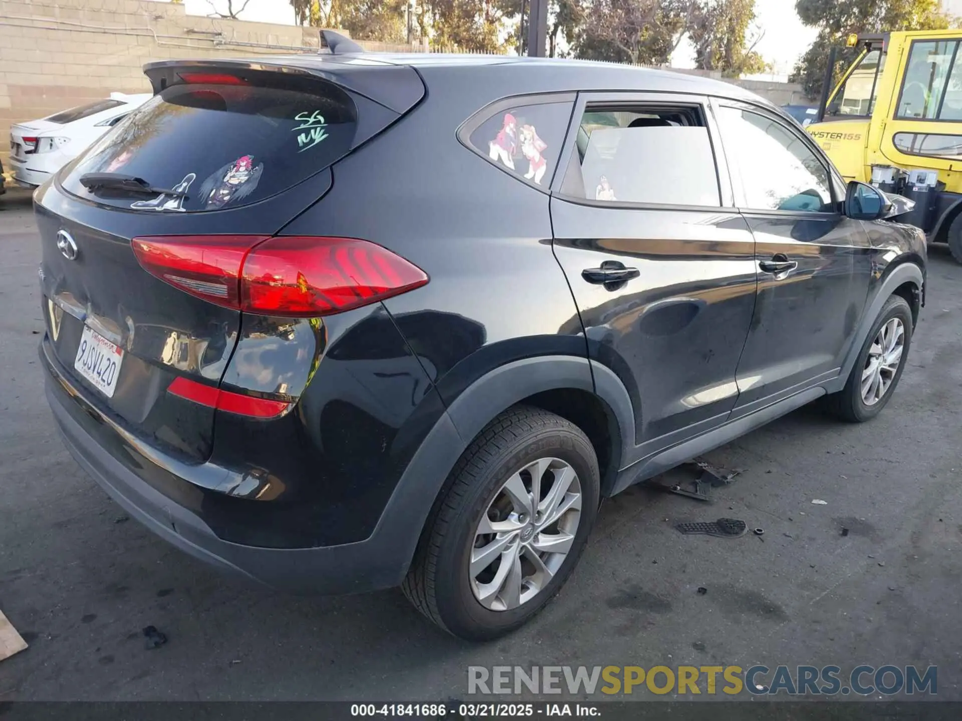 4 fotografías del automóvil dañado KM8J23A43MU384254 HYUNDAI TUCSON 2021