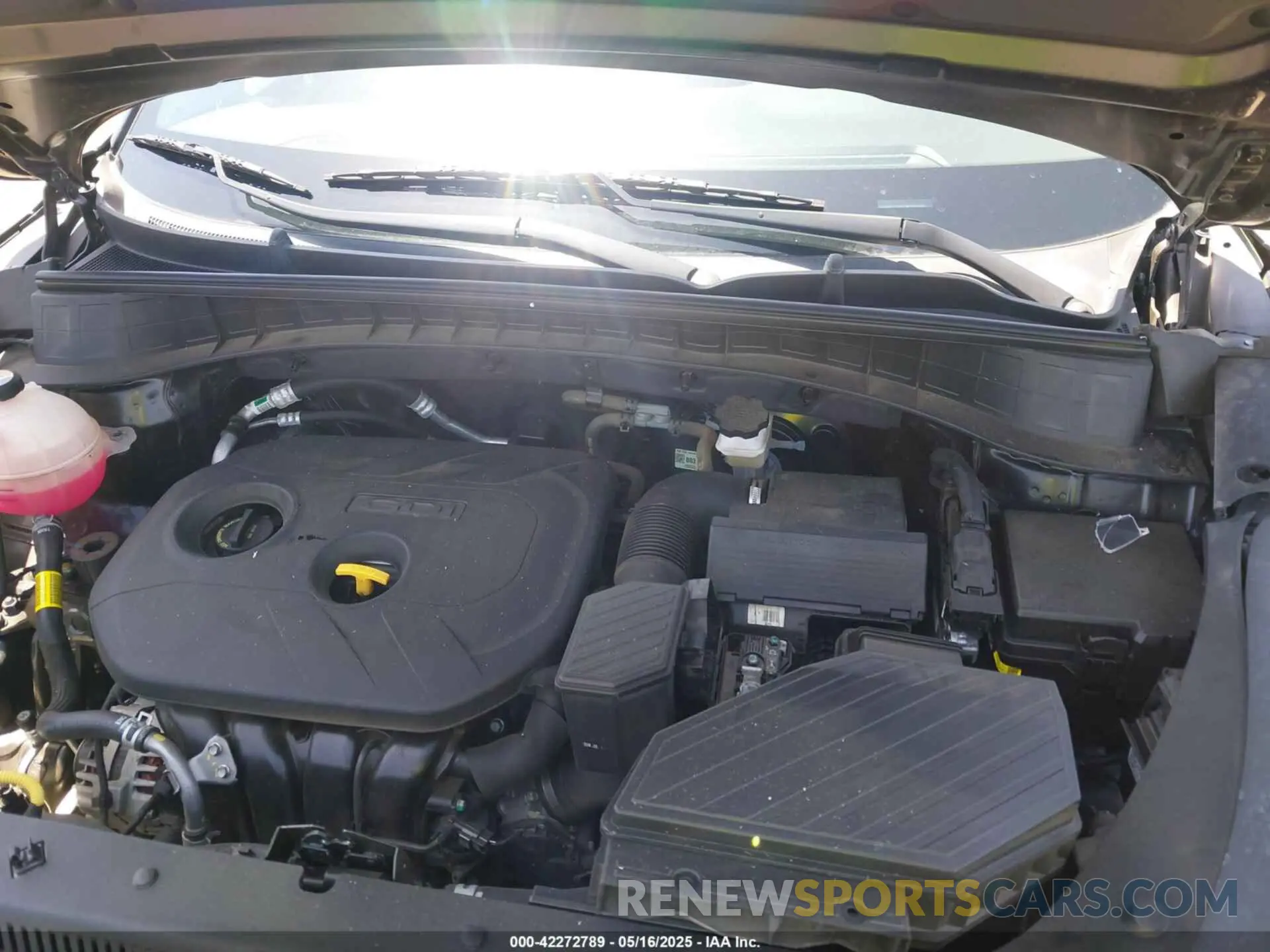 10 fotografías del automóvil dañado KM8J23A43MU400680 HYUNDAI TUCSON 2021