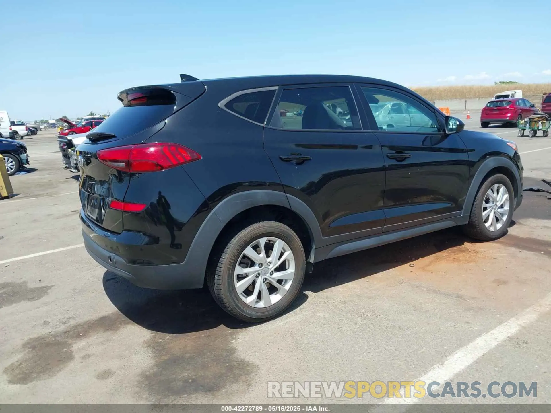 4 fotografías del automóvil dañado KM8J23A43MU400680 HYUNDAI TUCSON 2021