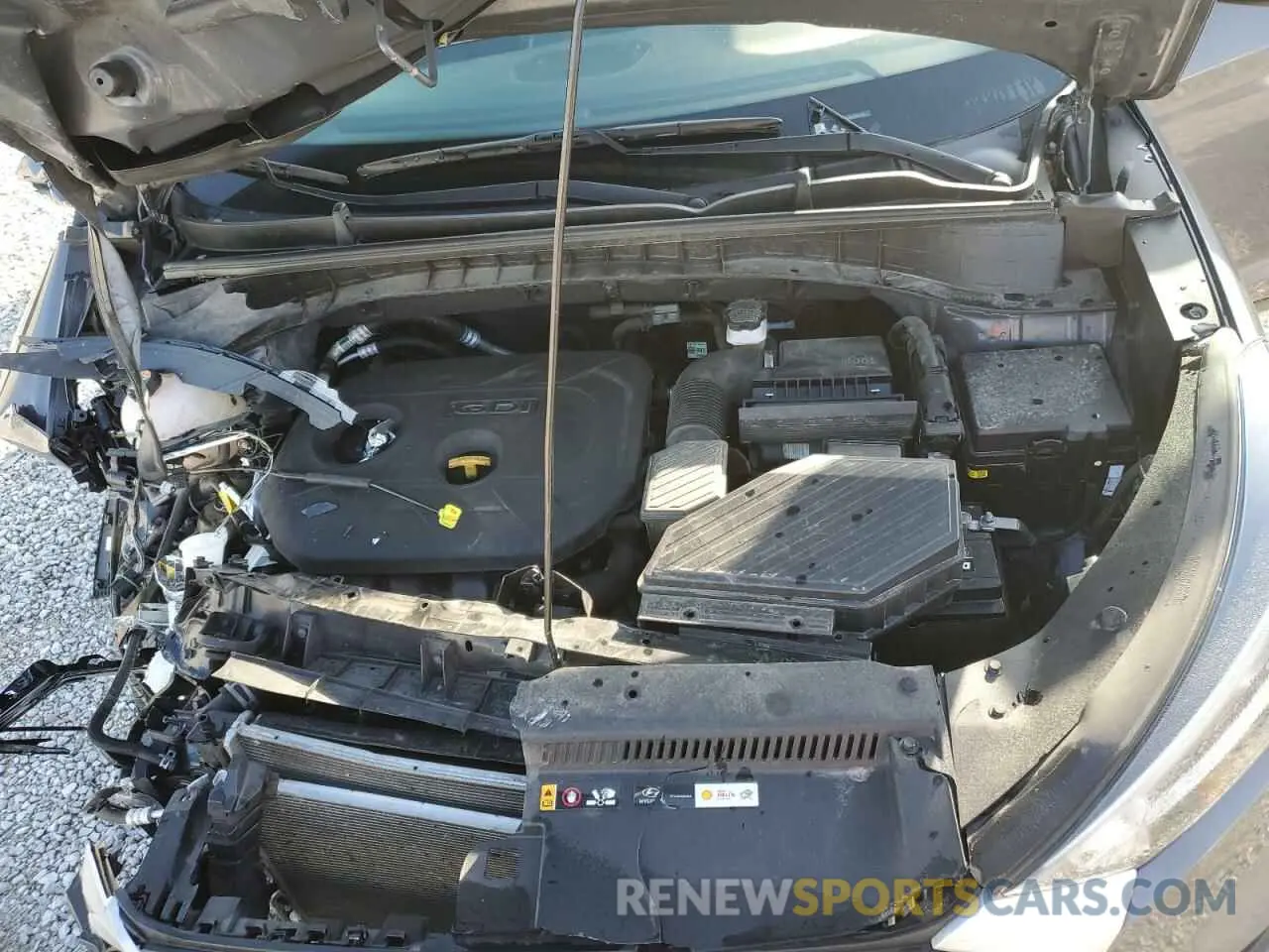 12 fotografías del automóvil dañado KM8J23A44MU338738 HYUNDAI TUCSON 2021