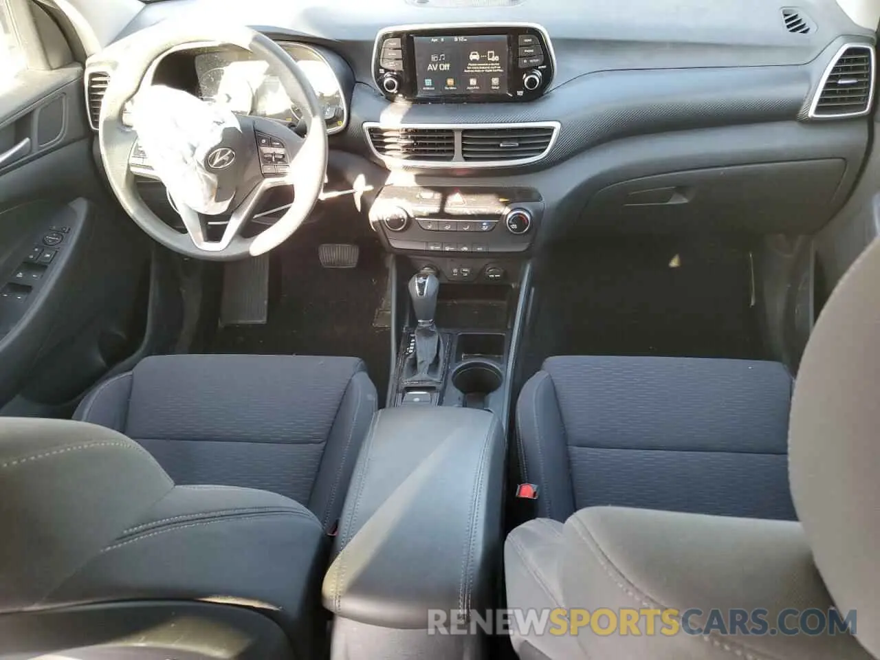 8 fotografías del automóvil dañado KM8J23A44MU338738 HYUNDAI TUCSON 2021