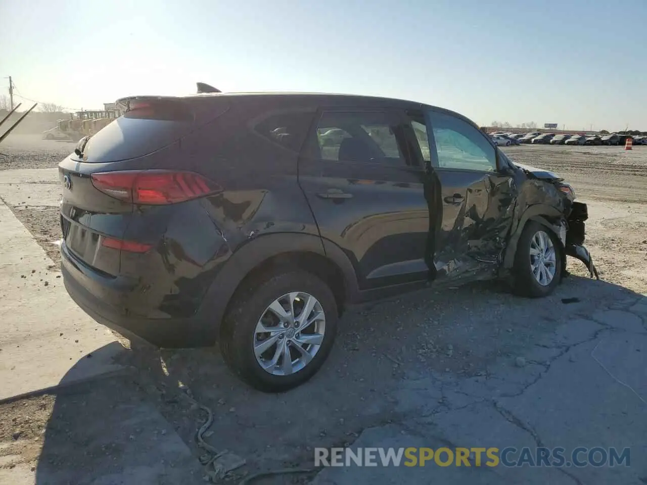 3 fotografías del automóvil dañado KM8J23A45MU290540 HYUNDAI TUCSON 2021