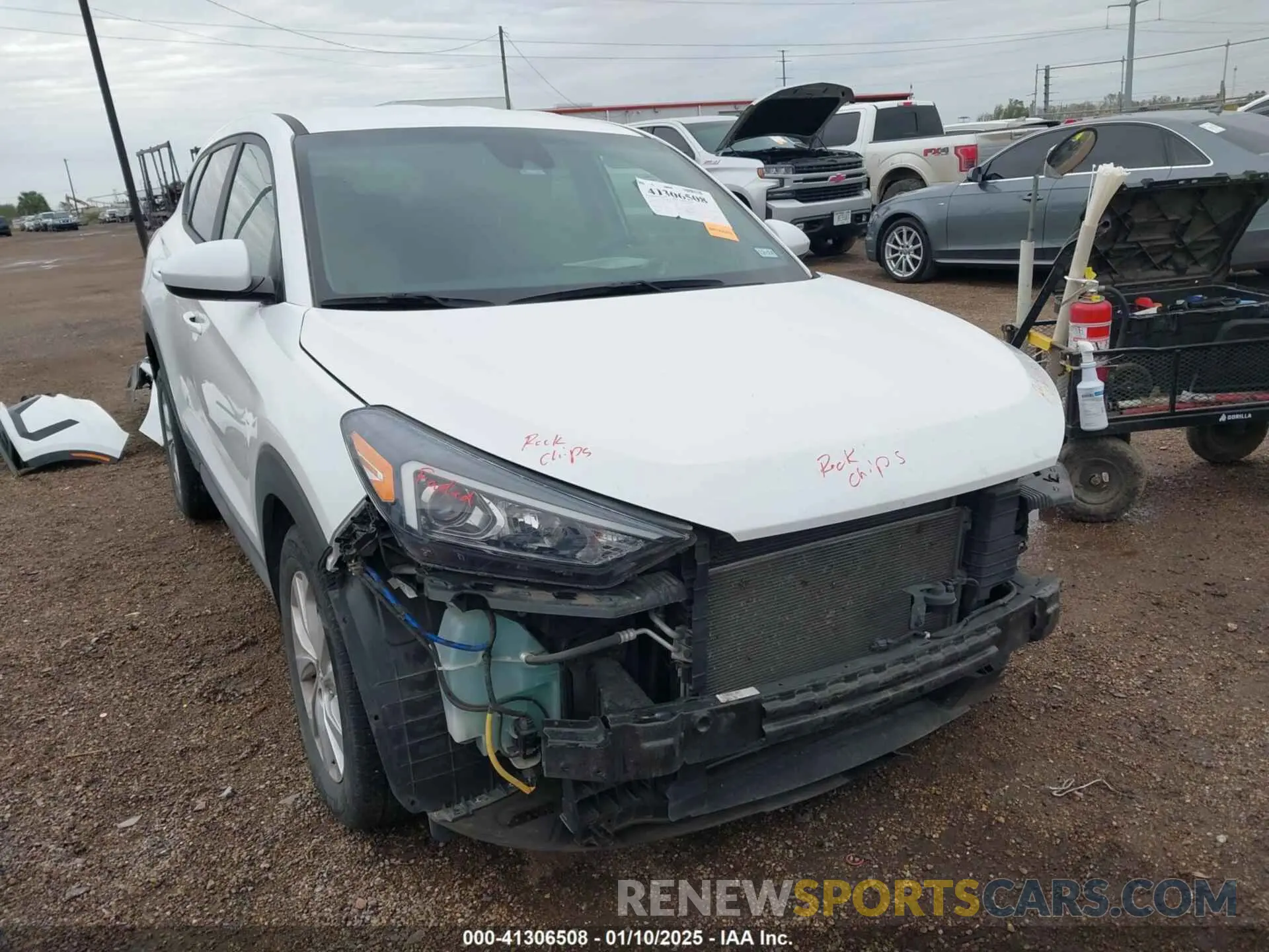 1 fotografías del automóvil dañado KM8J23A45MU292305 HYUNDAI TUCSON 2021