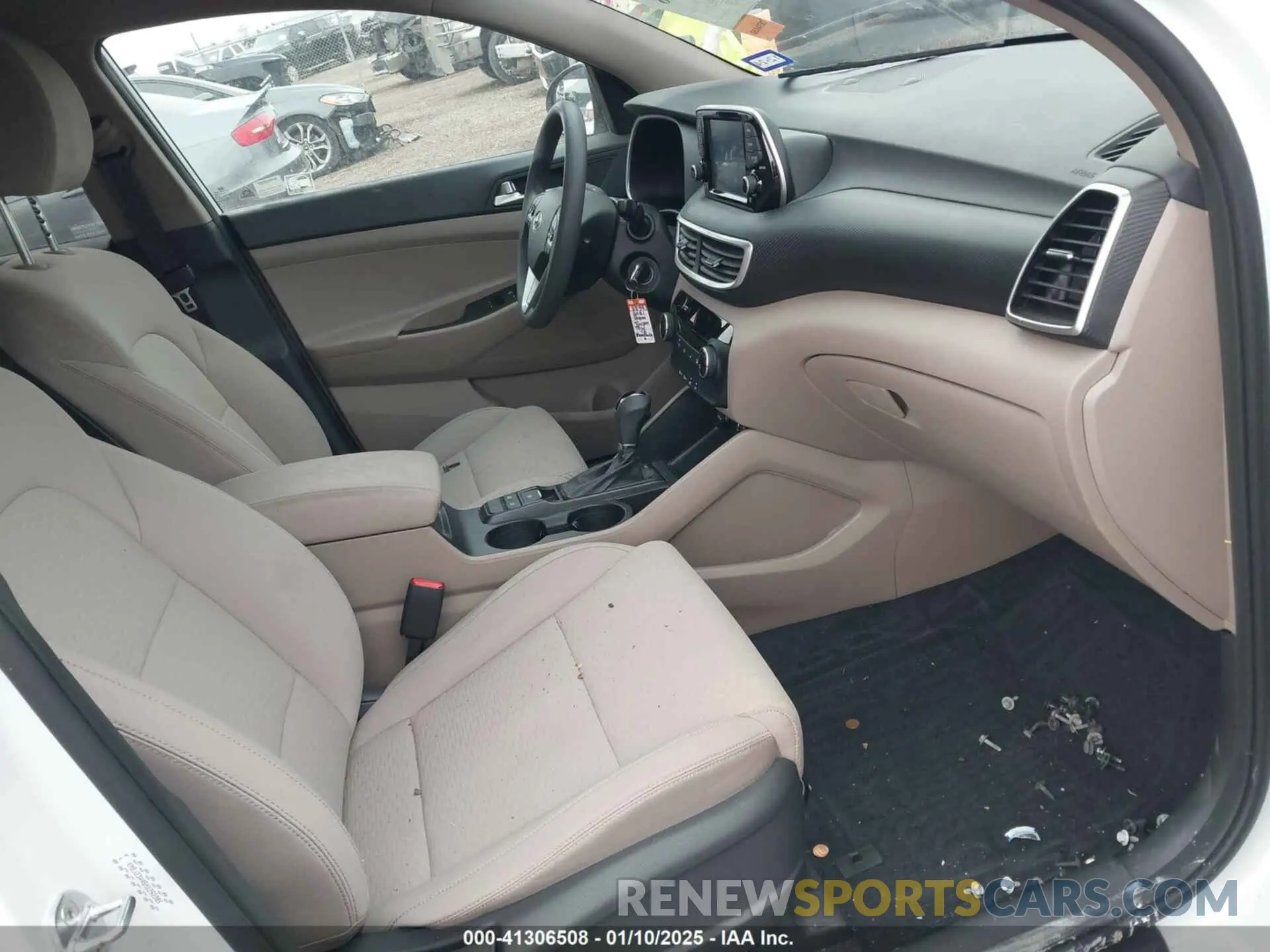5 fotografías del automóvil dañado KM8J23A45MU292305 HYUNDAI TUCSON 2021