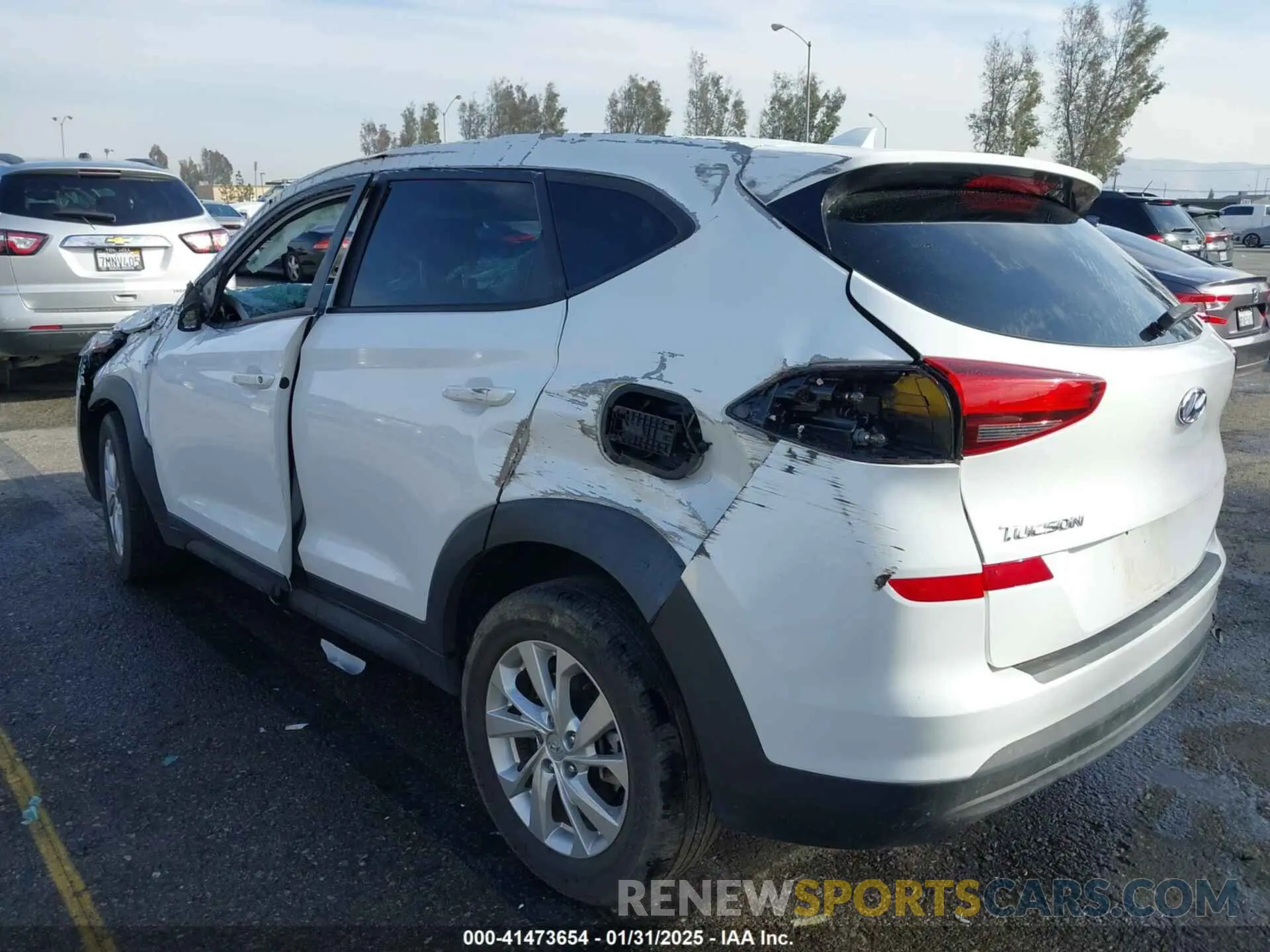 3 fotografías del automóvil dañado KM8J23A45MU339073 HYUNDAI TUCSON 2021