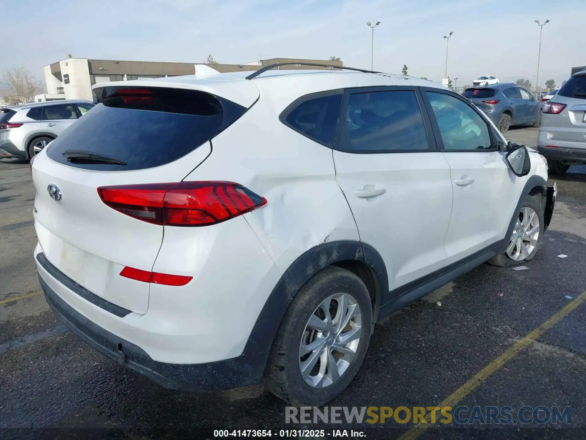 4 fotografías del automóvil dañado KM8J23A45MU339073 HYUNDAI TUCSON 2021