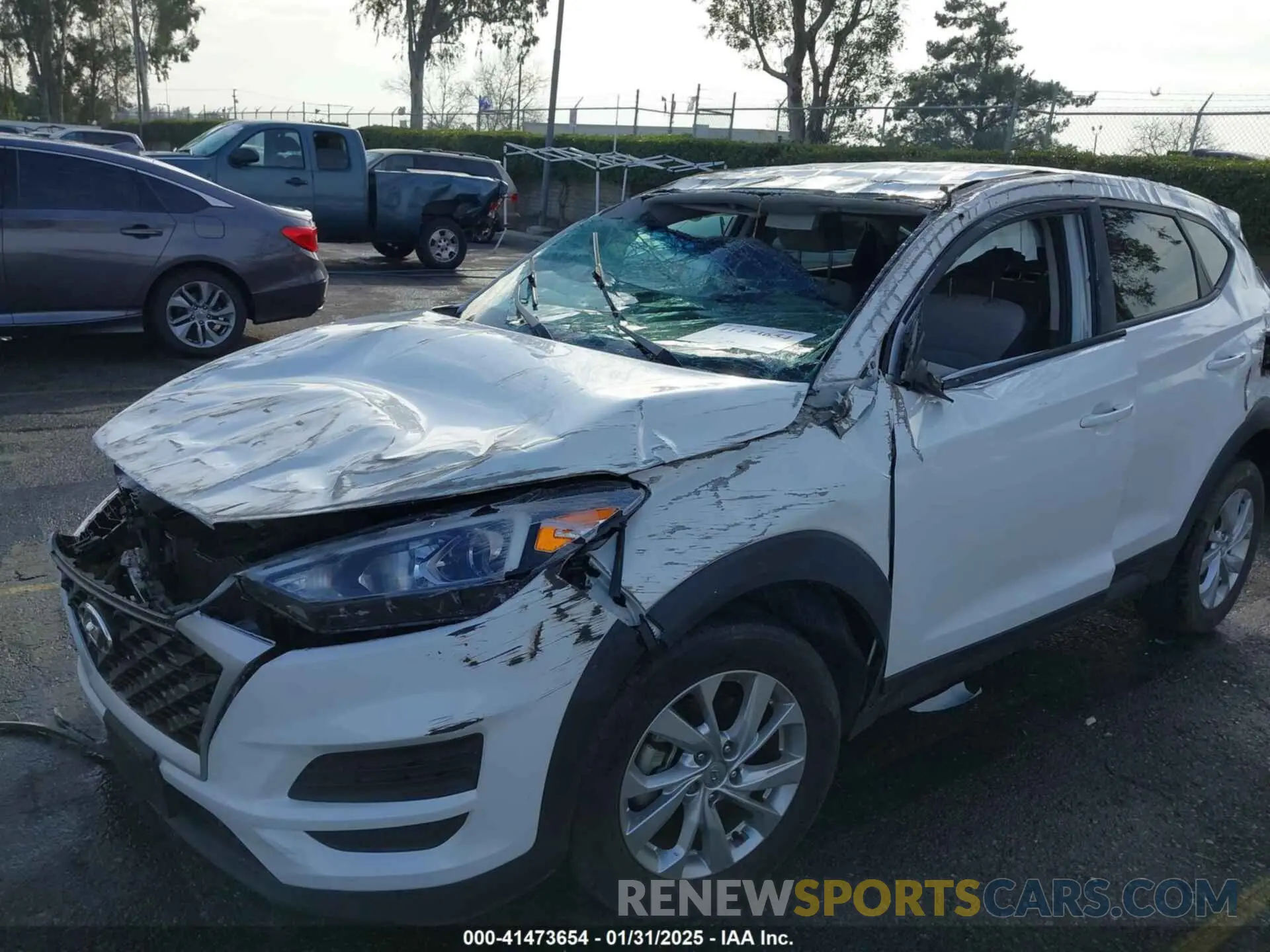 6 fotografías del automóvil dañado KM8J23A45MU339073 HYUNDAI TUCSON 2021