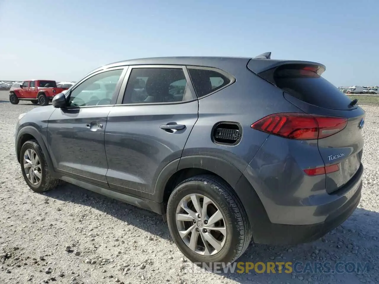 2 fotografías del automóvil dañado KM8J23A45MU400261 HYUNDAI TUCSON 2021