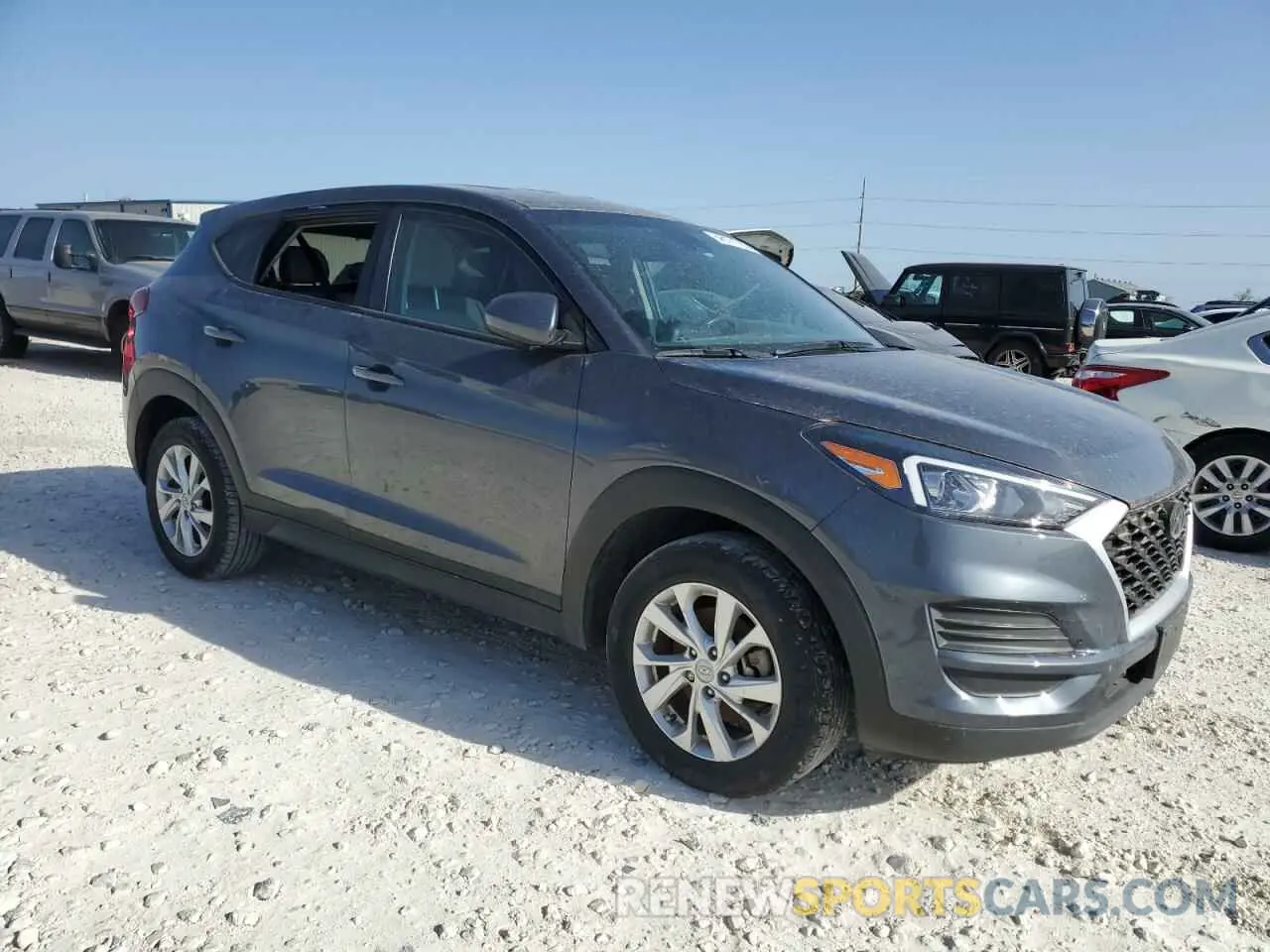 4 fotografías del automóvil dañado KM8J23A45MU400261 HYUNDAI TUCSON 2021