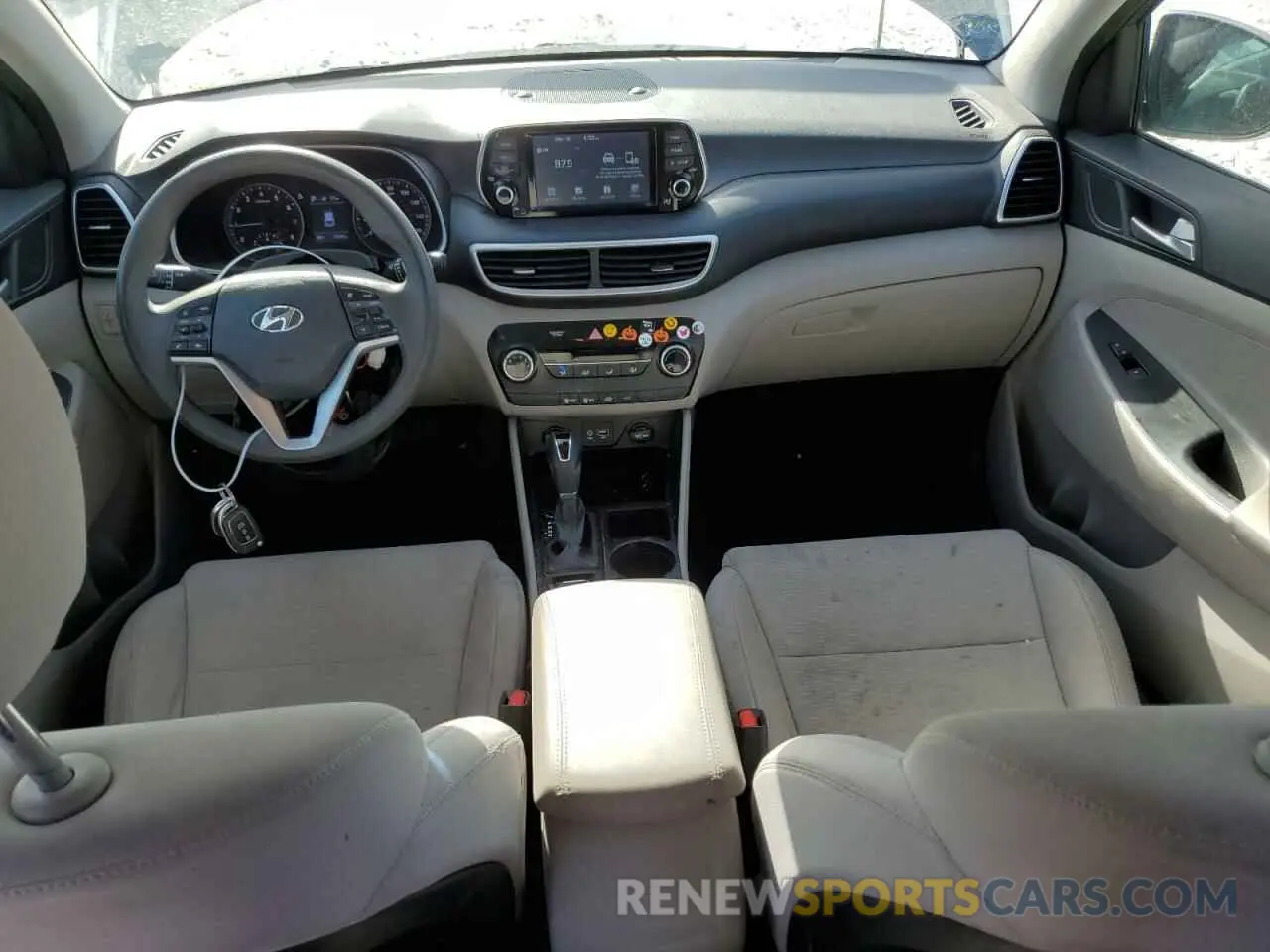 8 fotografías del automóvil dañado KM8J23A45MU400261 HYUNDAI TUCSON 2021