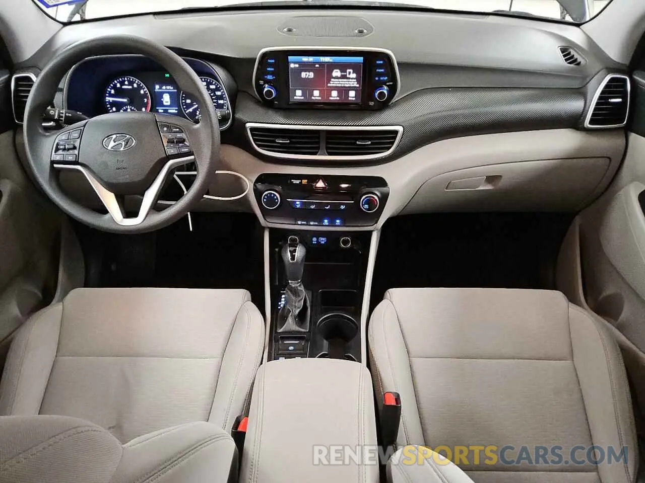 8 fotografías del automóvil dañado KM8J23A47MU314398 HYUNDAI TUCSON 2021