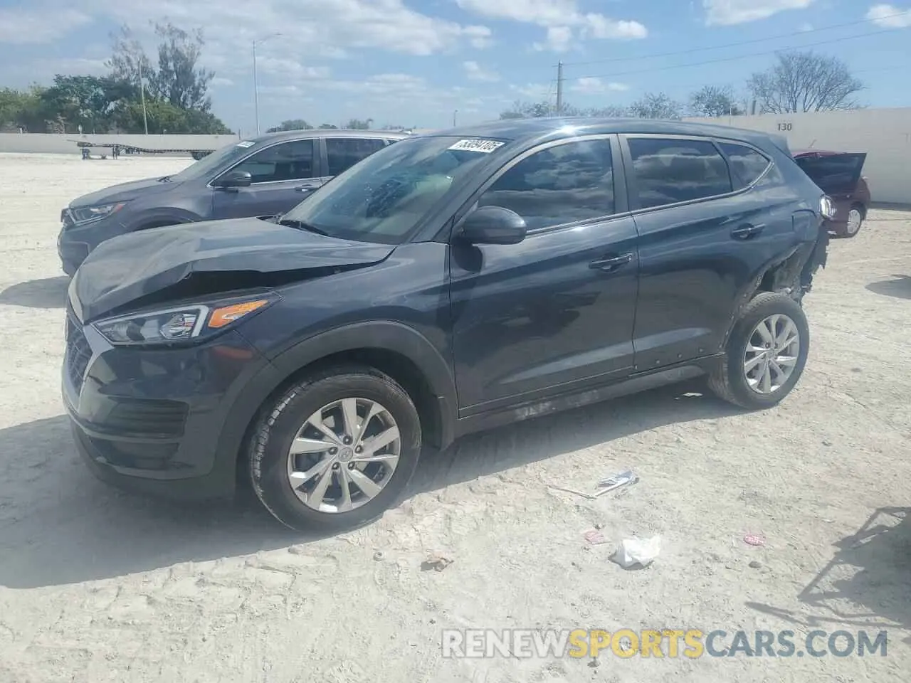 1 fotografías del automóvil dañado KM8J23A47MU381874 HYUNDAI TUCSON 2021